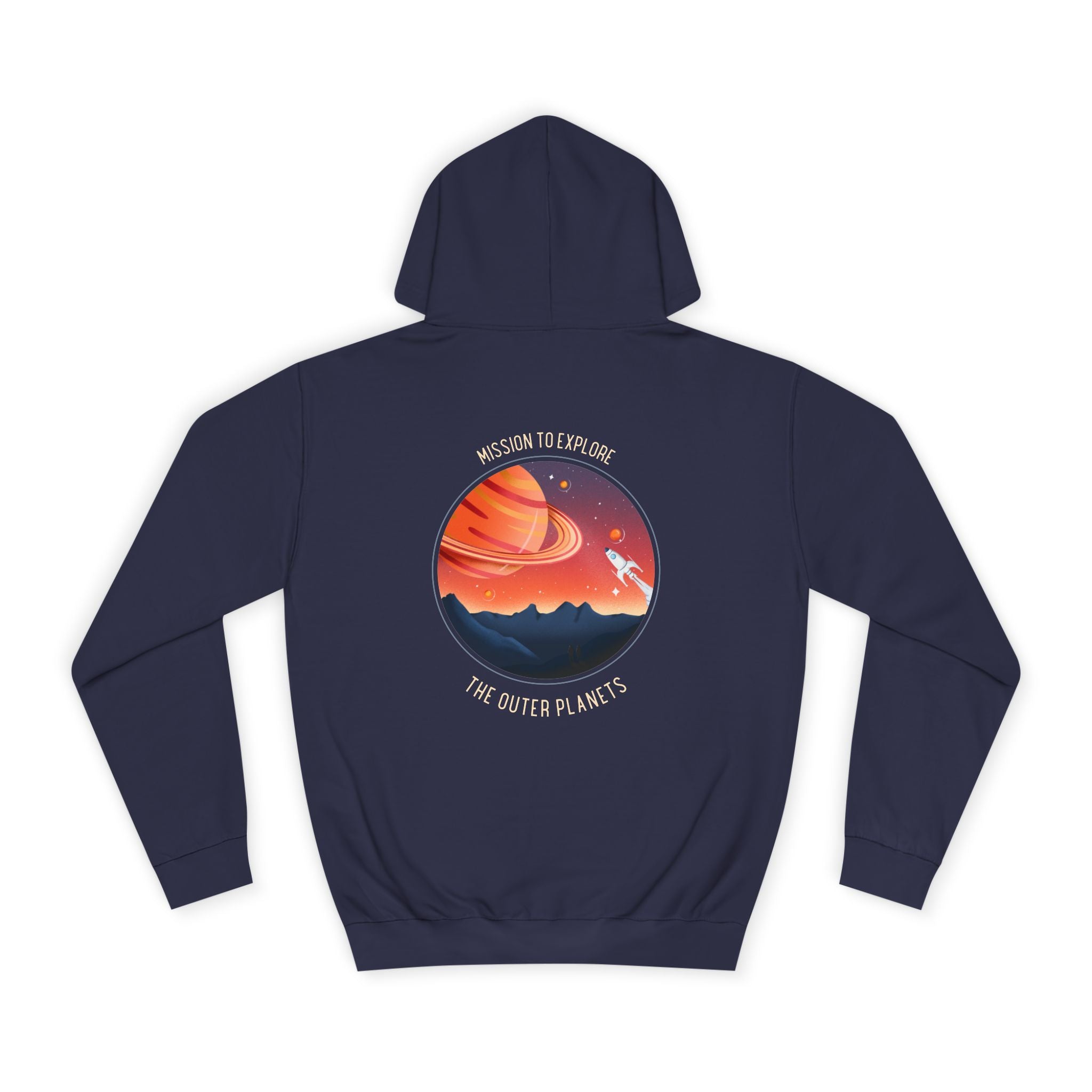 Mission To Explore The Outer Planets Hoodie - Shirt Cave