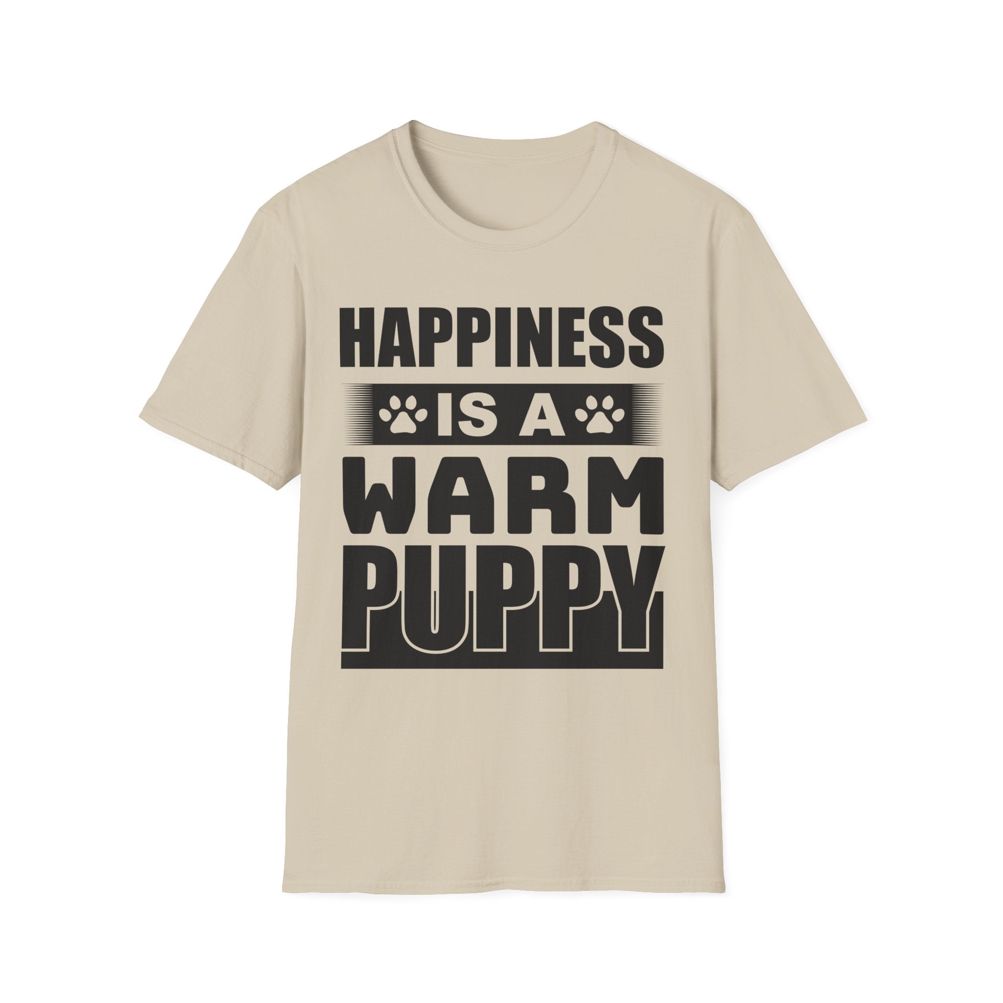 Happiness Is a Warm Puppy T-Shirt - Shirt Cave
