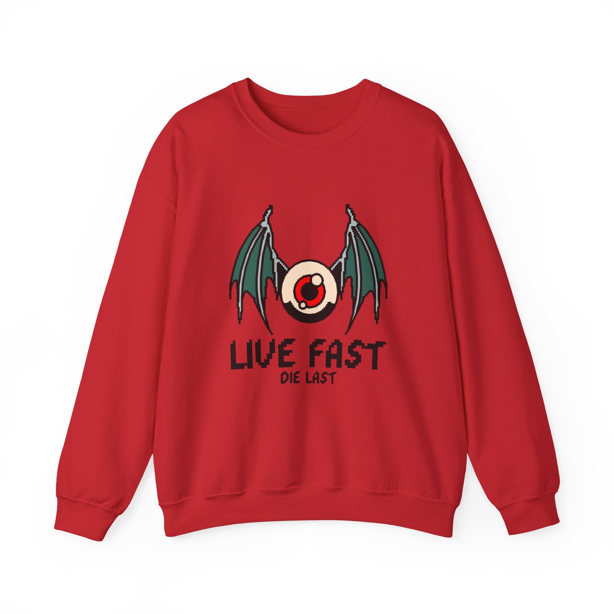 Live Fast Die Last Sweatshirt - Shirt Cave