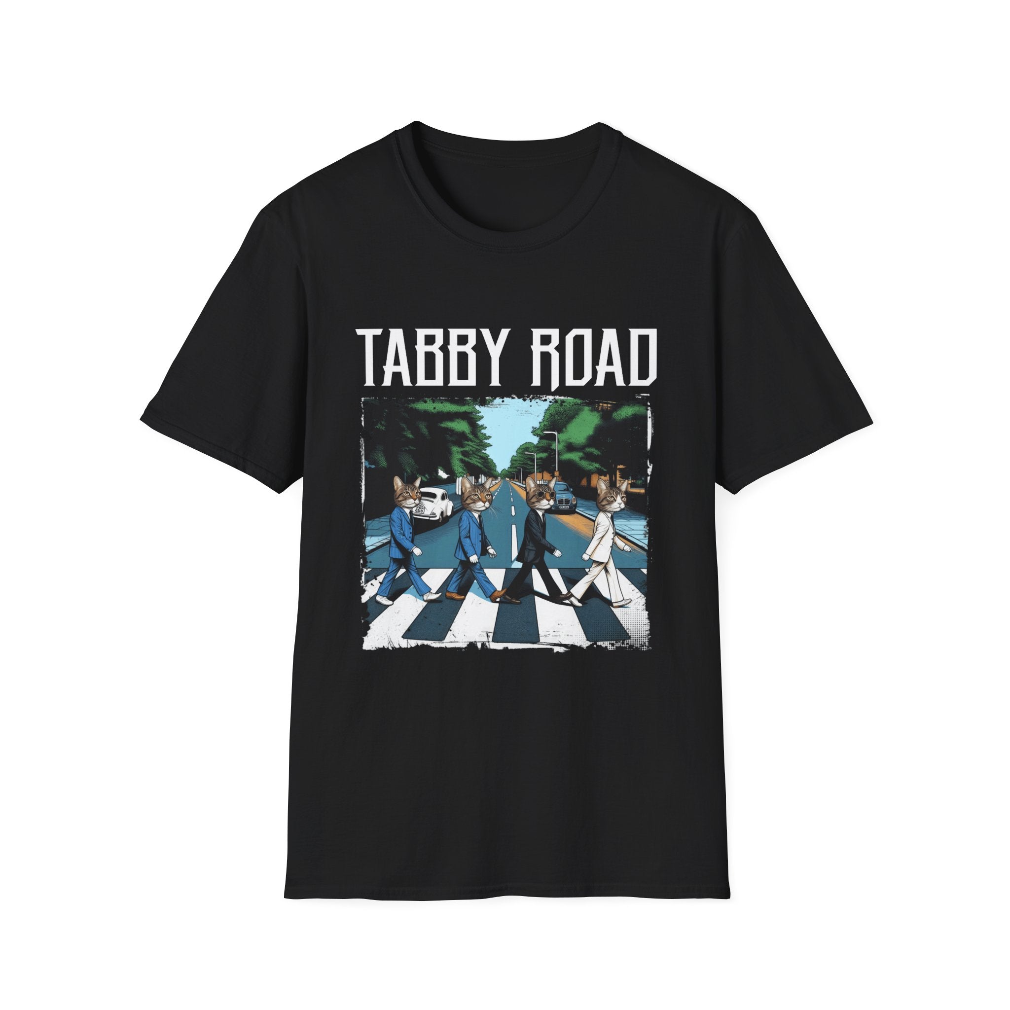 Tabby Road T-Shirt - Shirt Cave