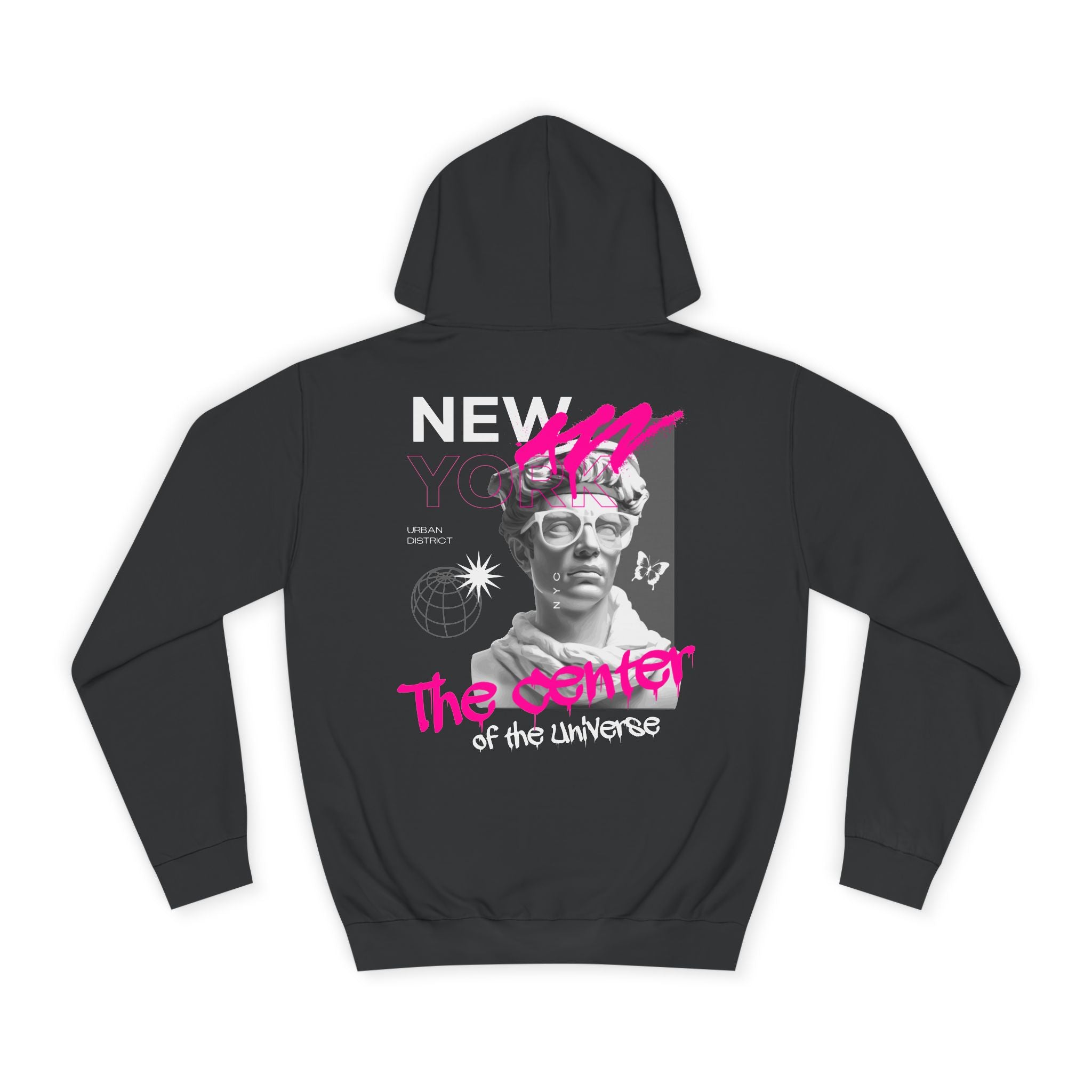 NYC - The Center of the Universe Hoodie - Shirt Cave