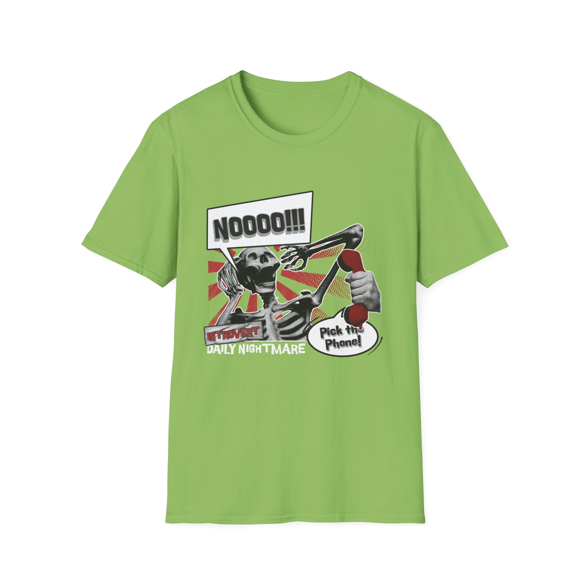 Introvert Daily Nightmare T-Shirt - Shirt Cave