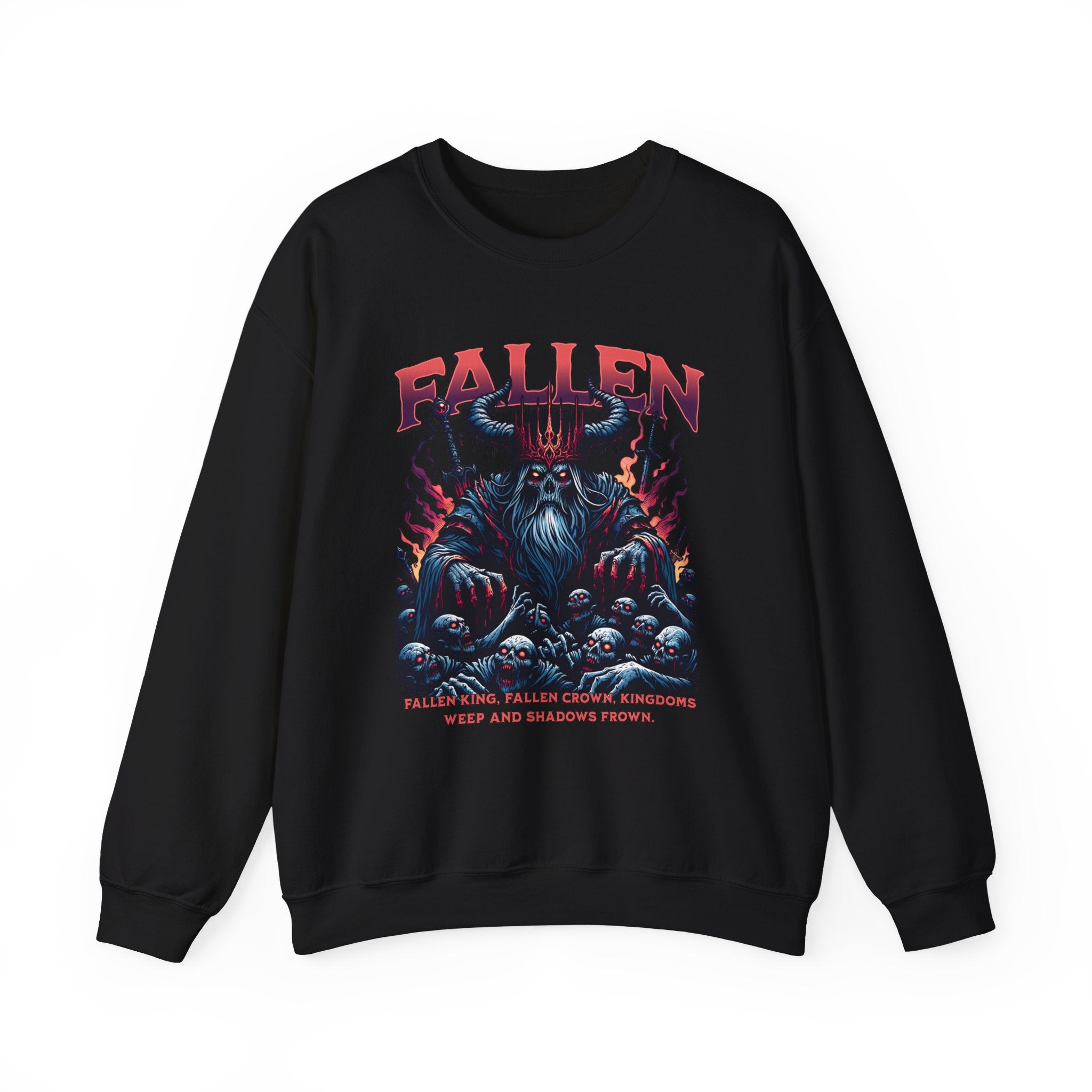 Fallen King Sweatshirt - Shirt Cave