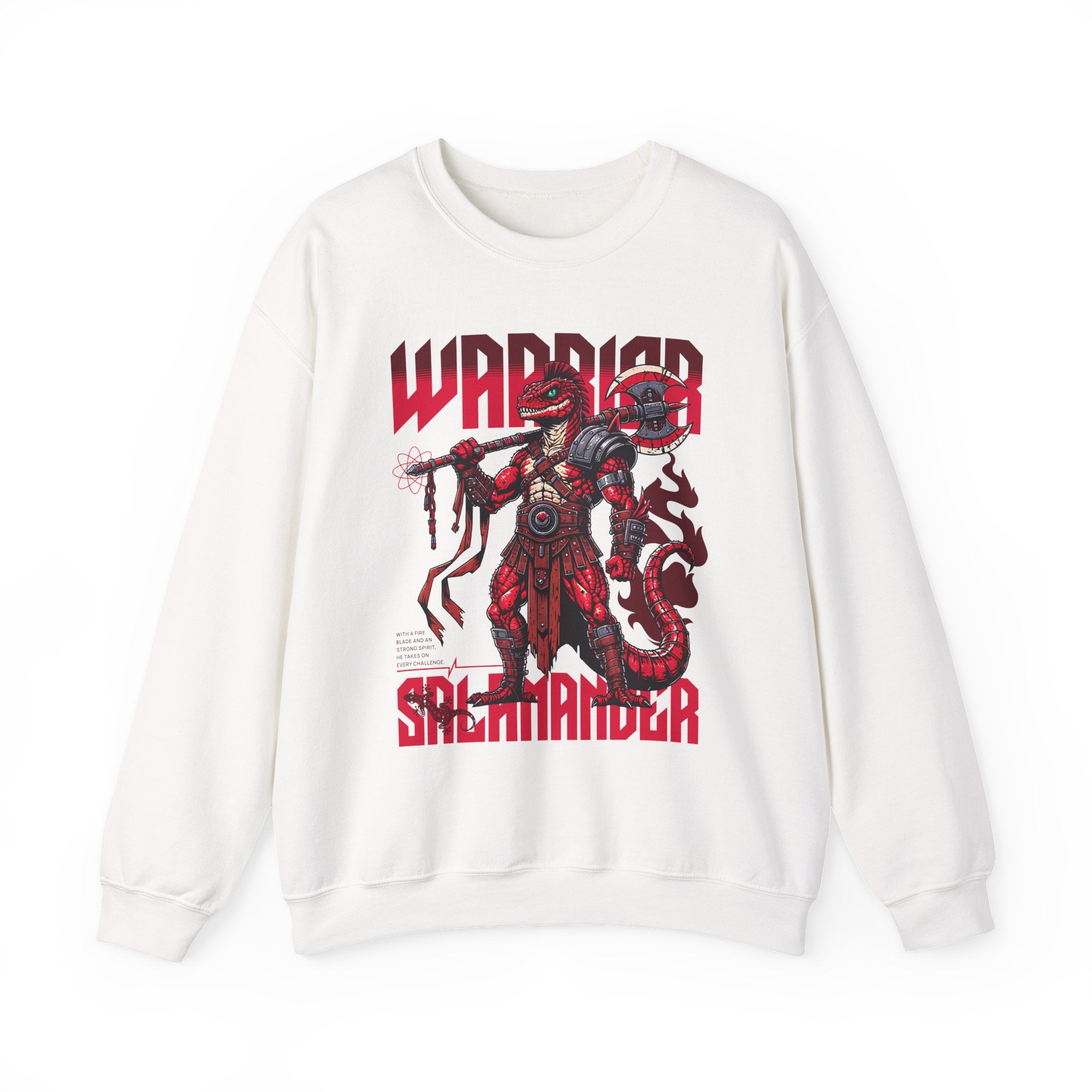 Warrior Salamander Sweatshirt - Shirt Cave
