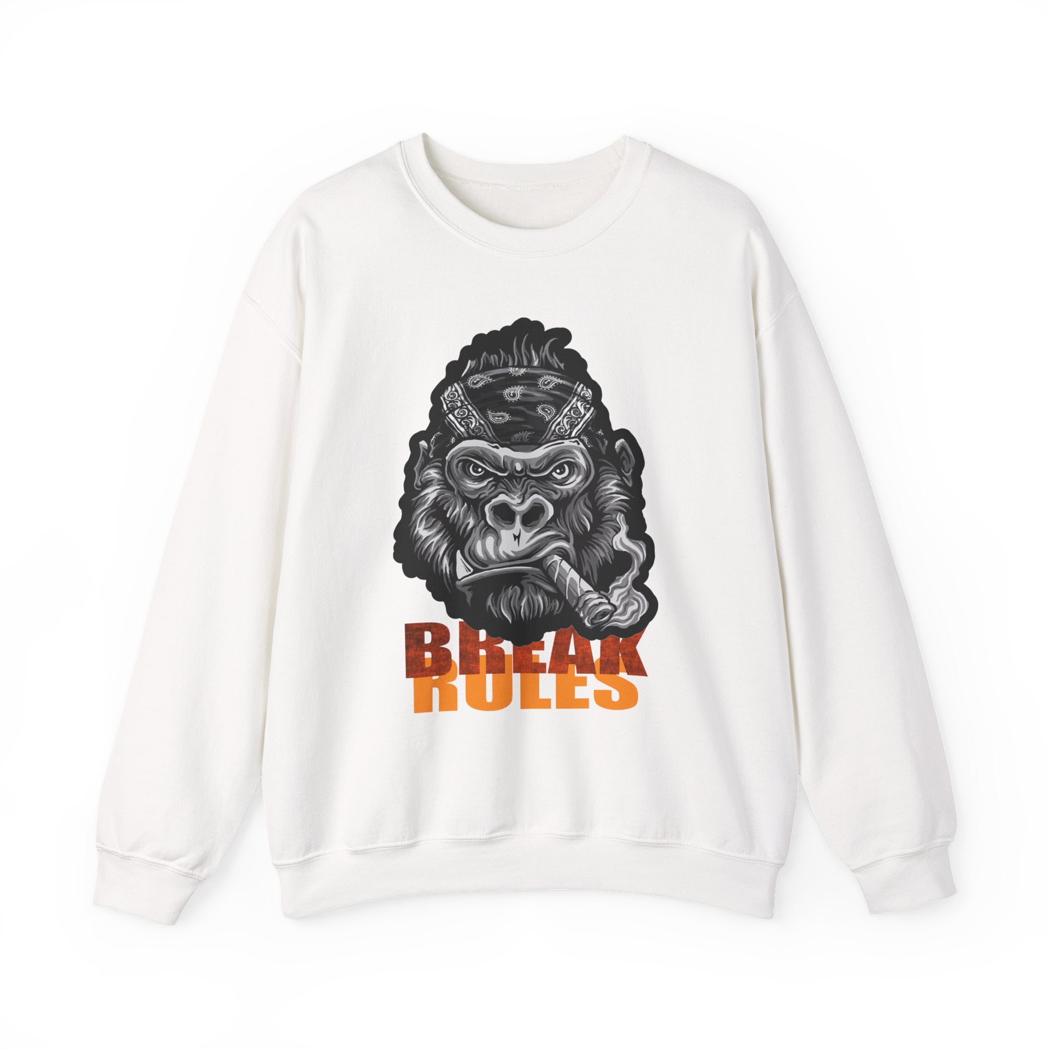 Gorilla Break Rules Sweatshirt - Shirt Cave