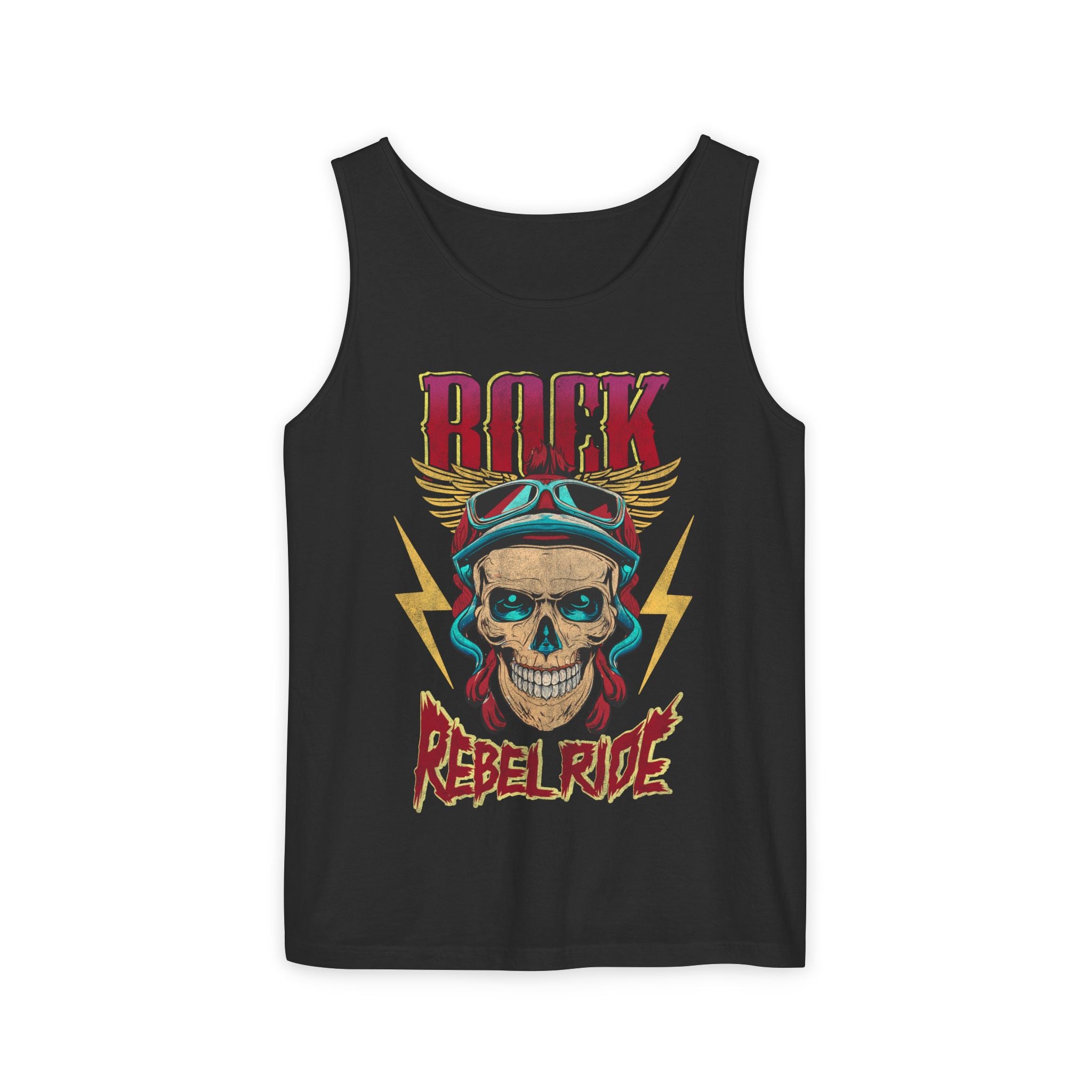 Rock Rebel Ride Tank Top - Shirt Cave