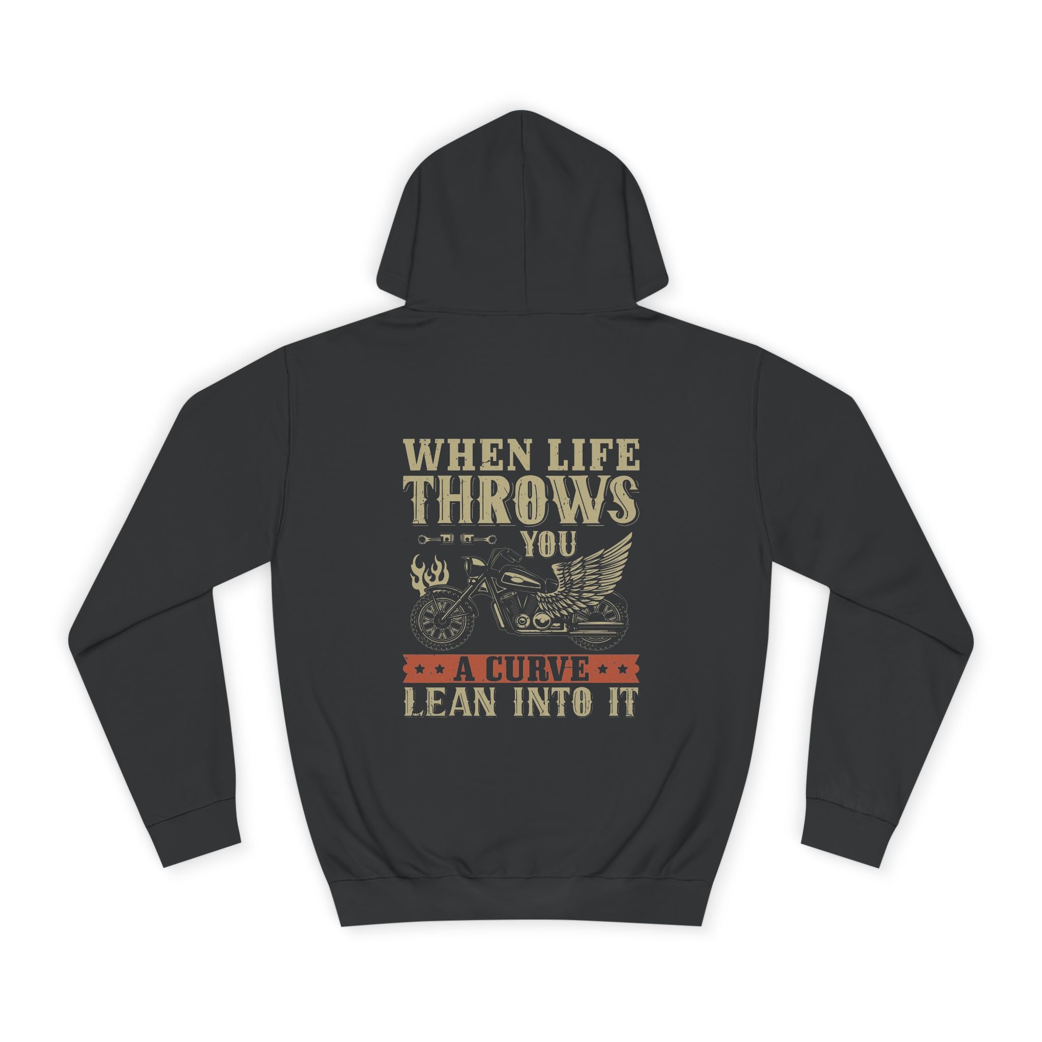 When Life's Throws You a Curve, Lean Into It Hoodie - Shirt Cave