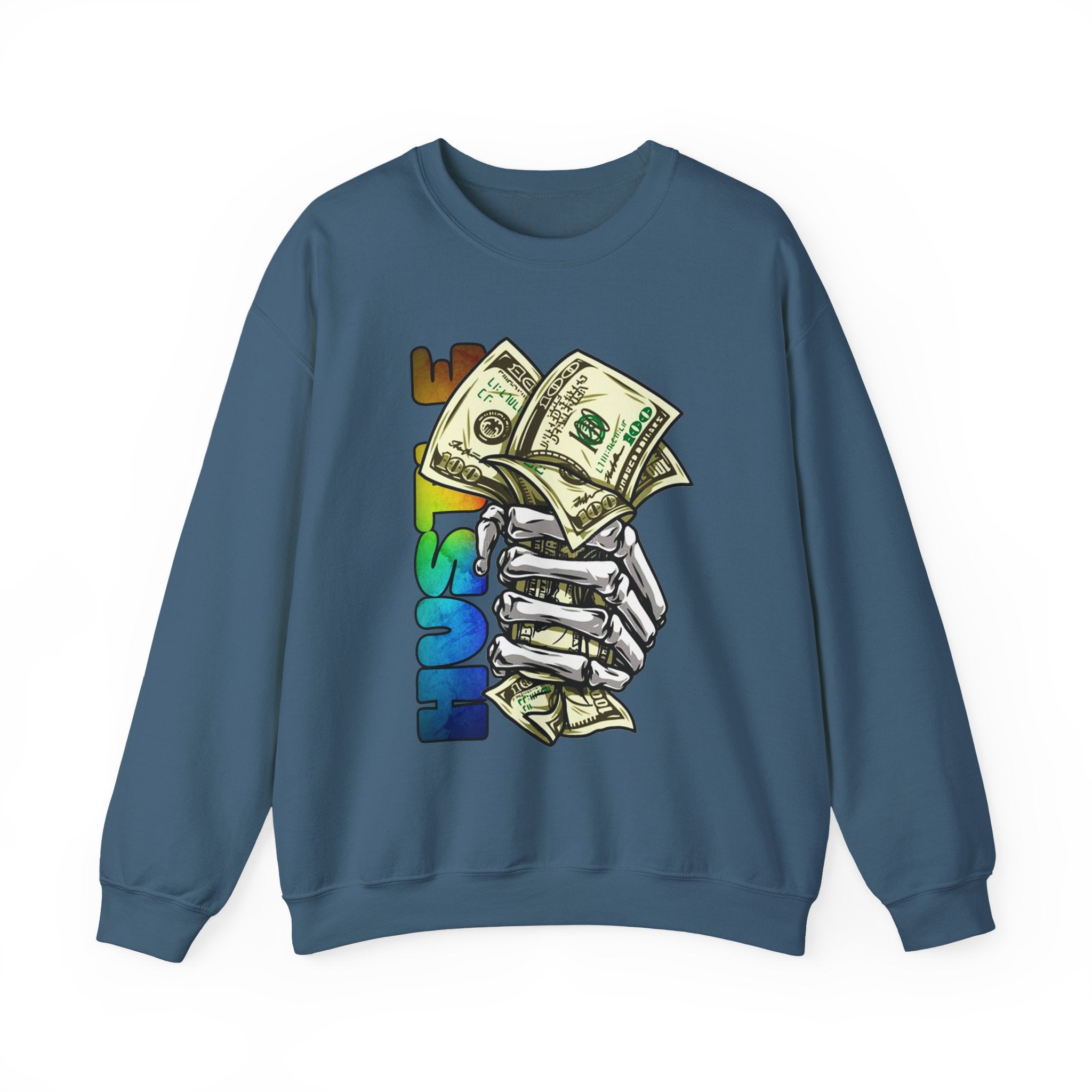 Skeletal Hustle Sweatshirt - Shirt Cave