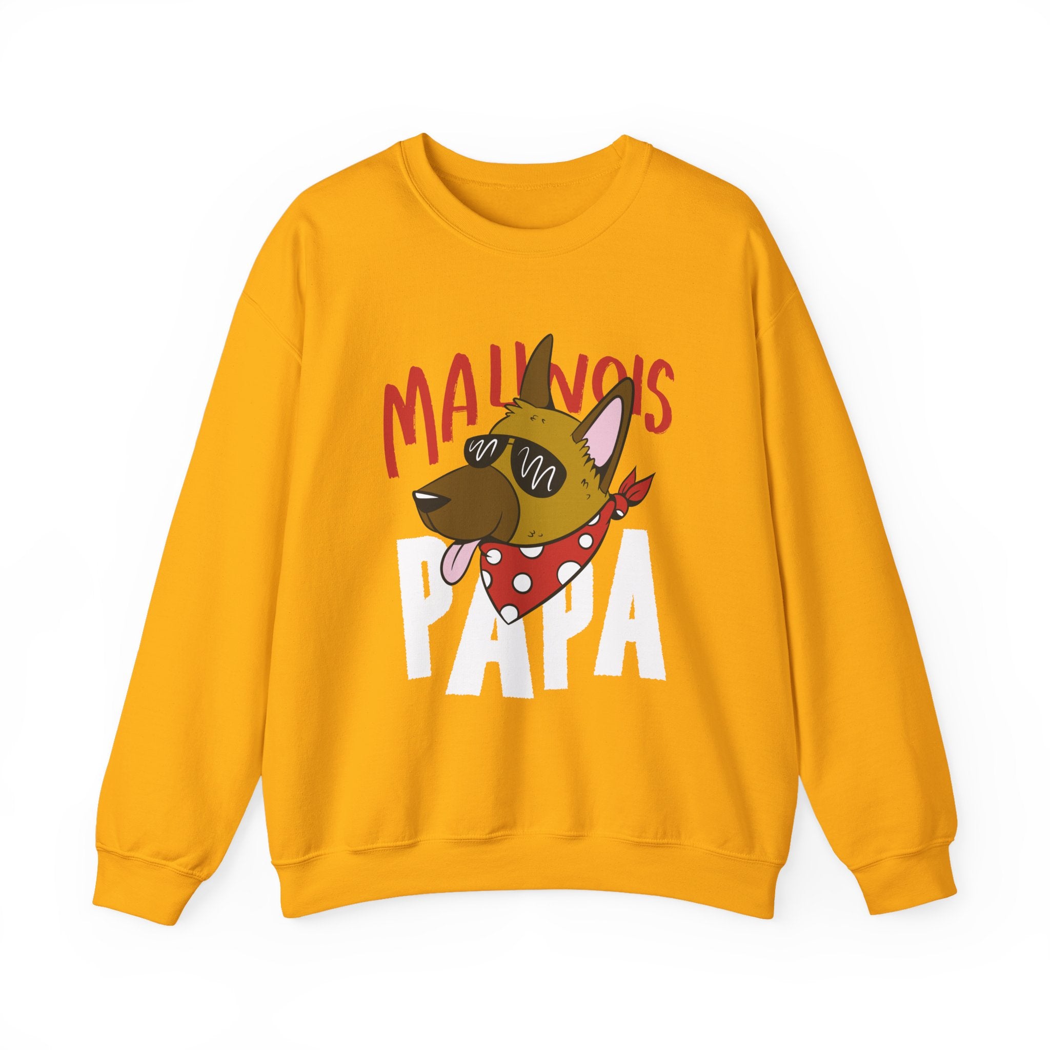 Malinois Papa Sweatshirt - Shirt Cave