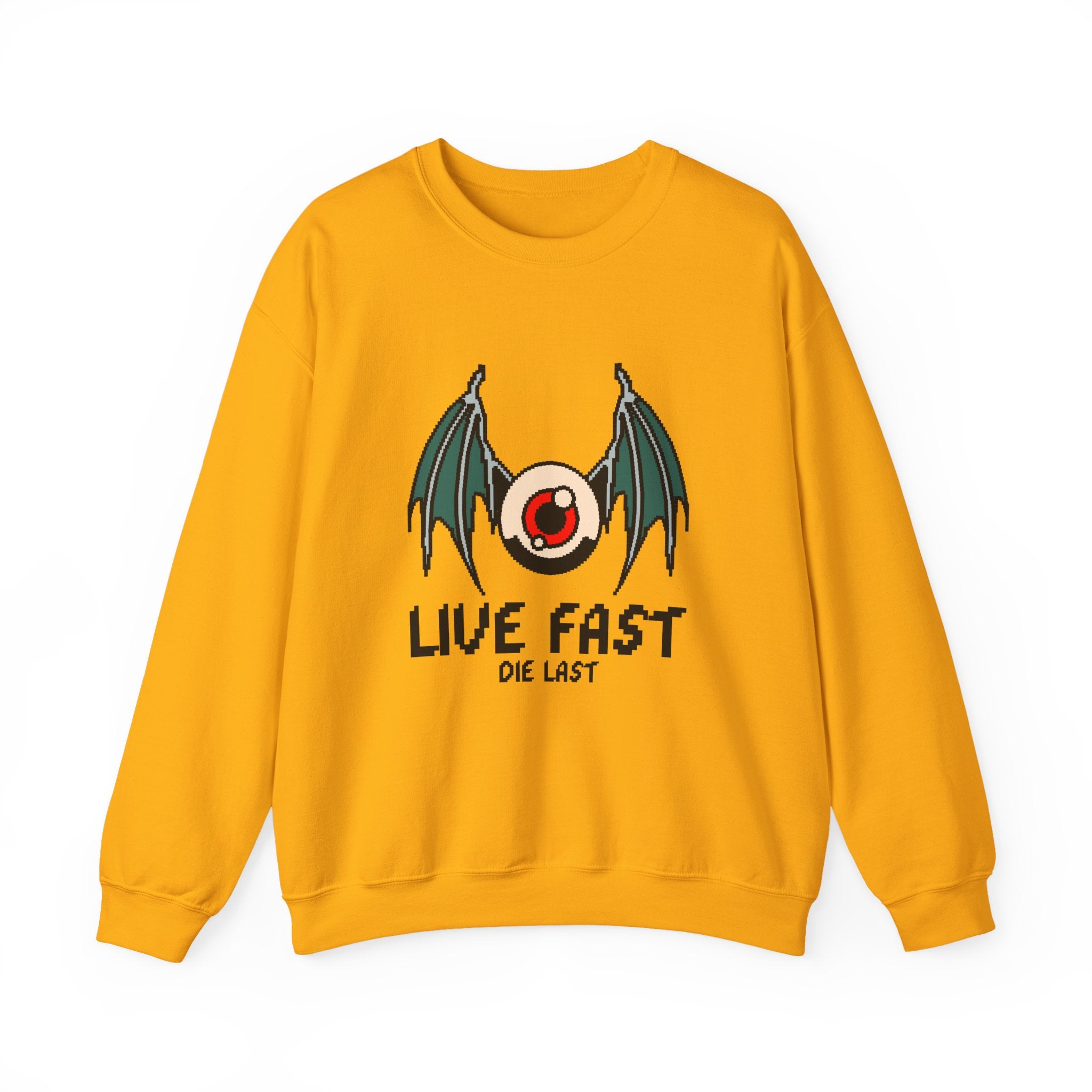 Live Fast Die Last Sweatshirt - Shirt Cave