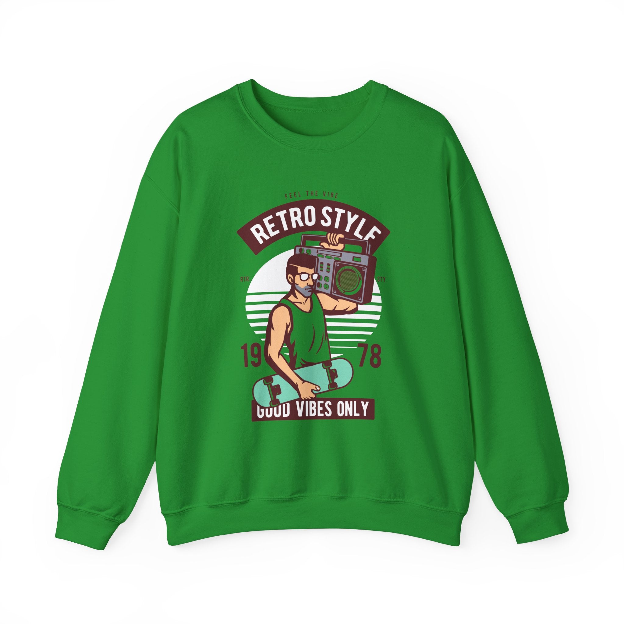 Retro Style Sweatshirt - Shirt Cave
