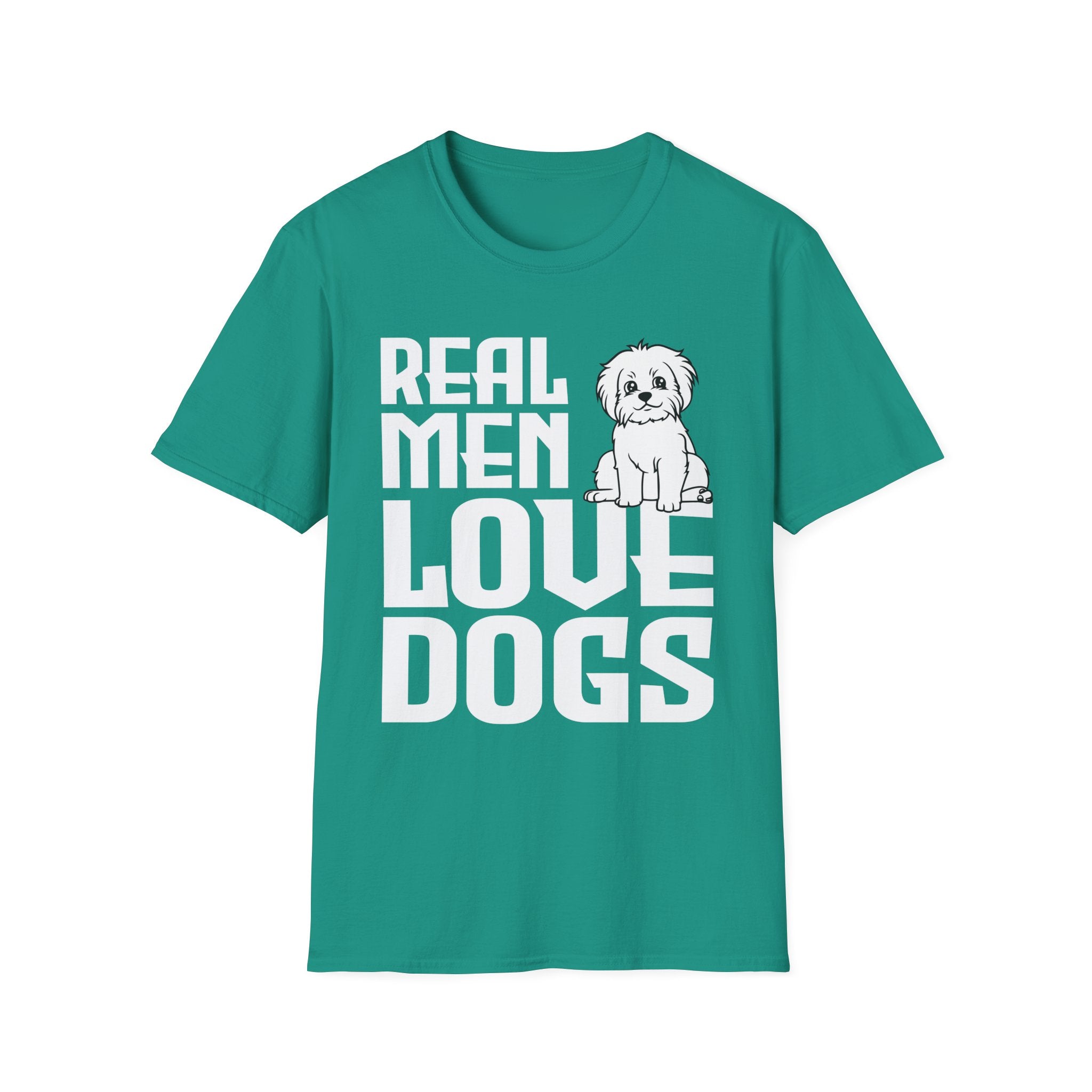 Real Men Love Dogs T-Shirt - Shirt Cave