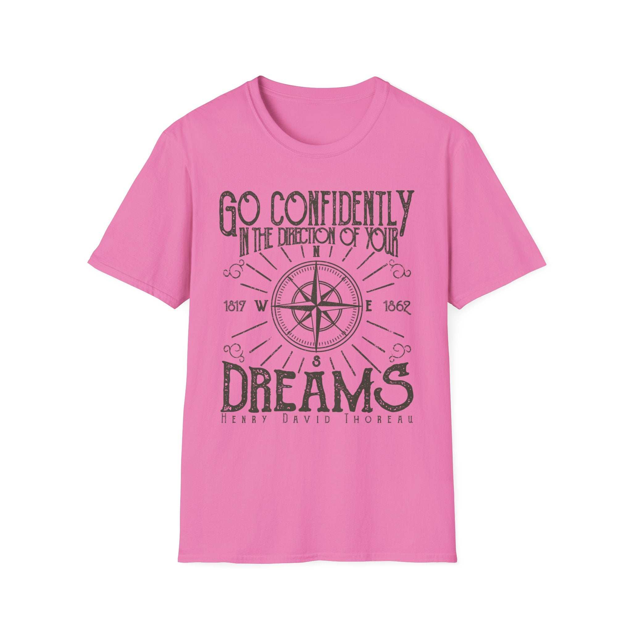 Go Confidently in the Direction of Your Dreams T-Shirt - Shirt Cave