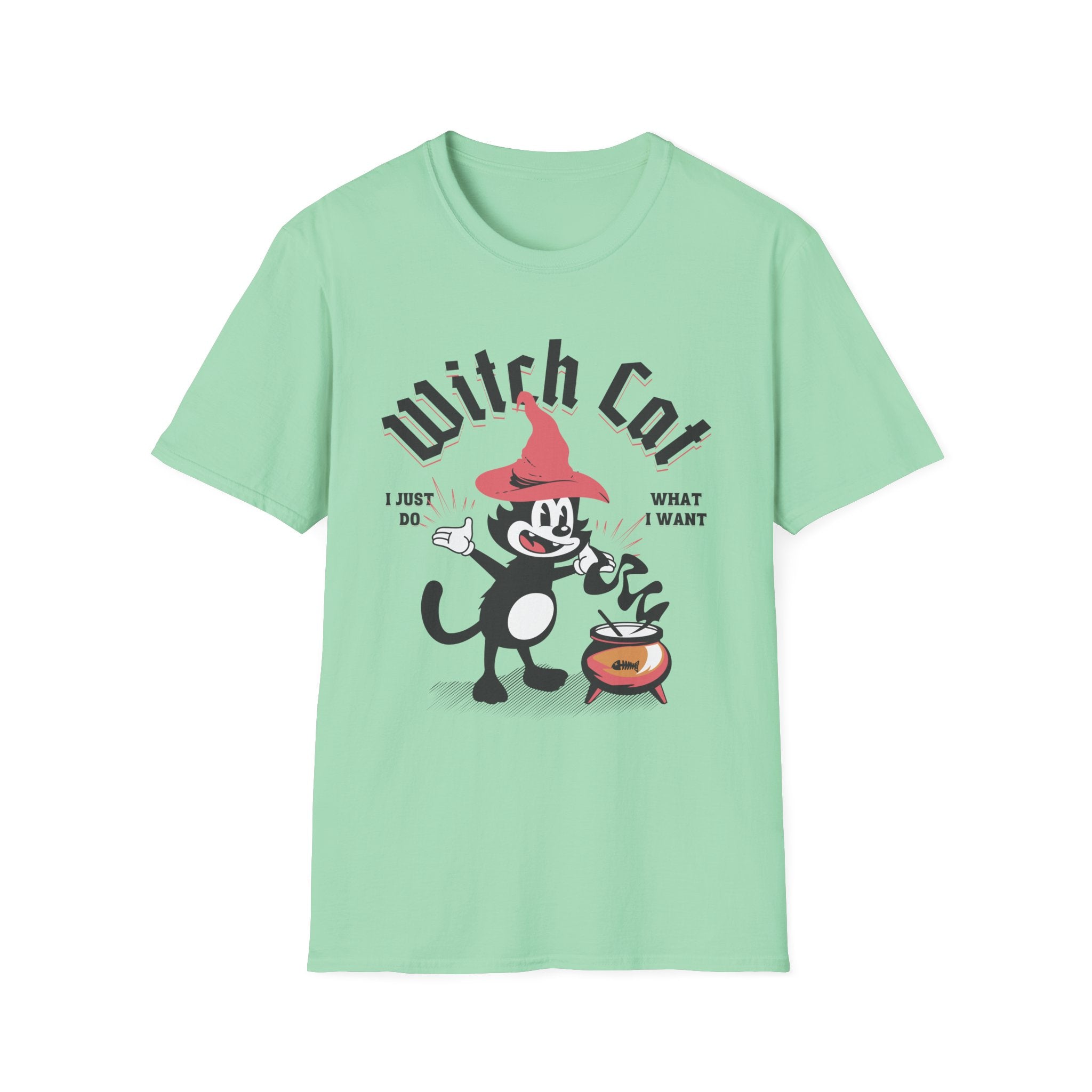Witch Cat T-Shirt - Shirt Cave