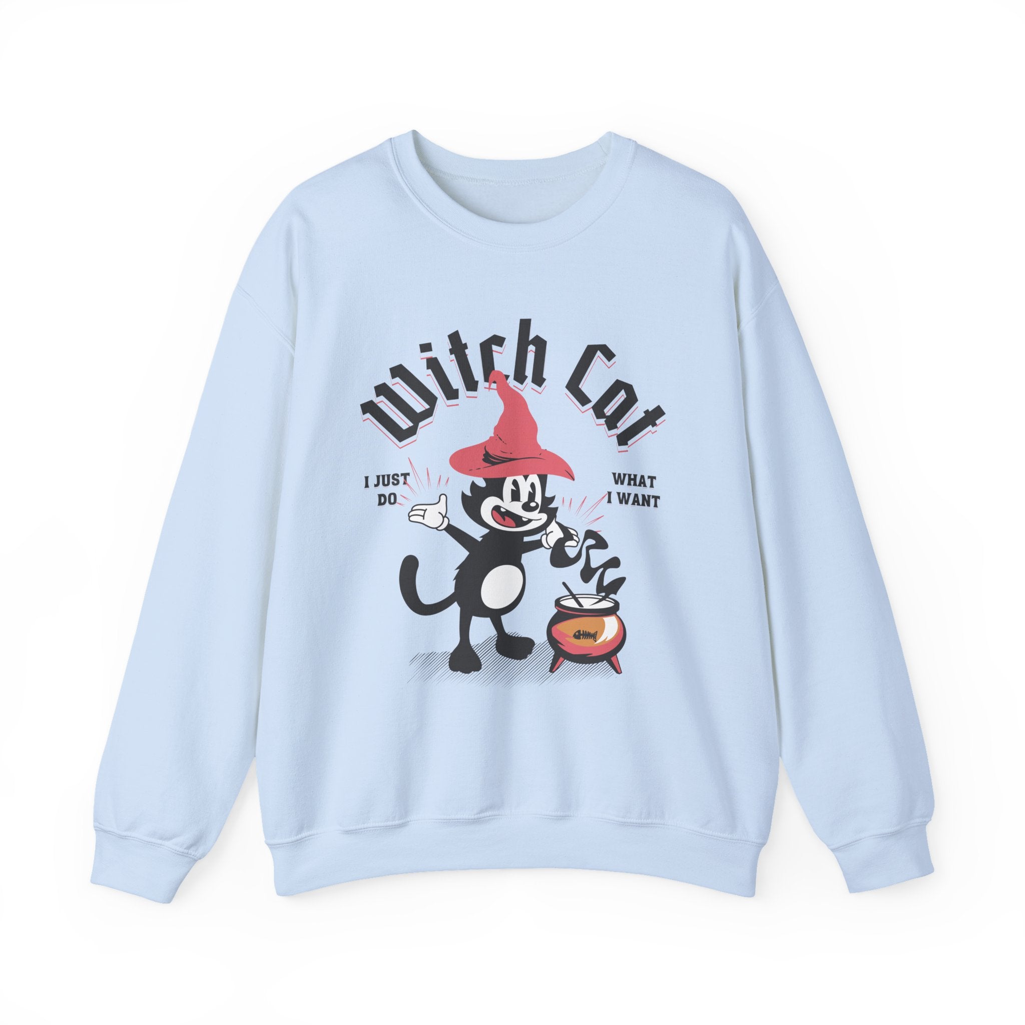 Witch Cat Sweatshirt - Shirt Cave