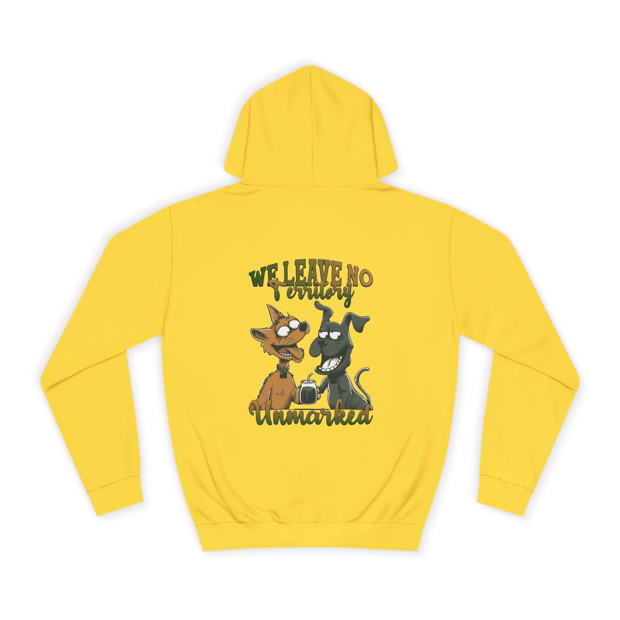 We Leave No Territory Unmarked Hoodie - Shirt Cave