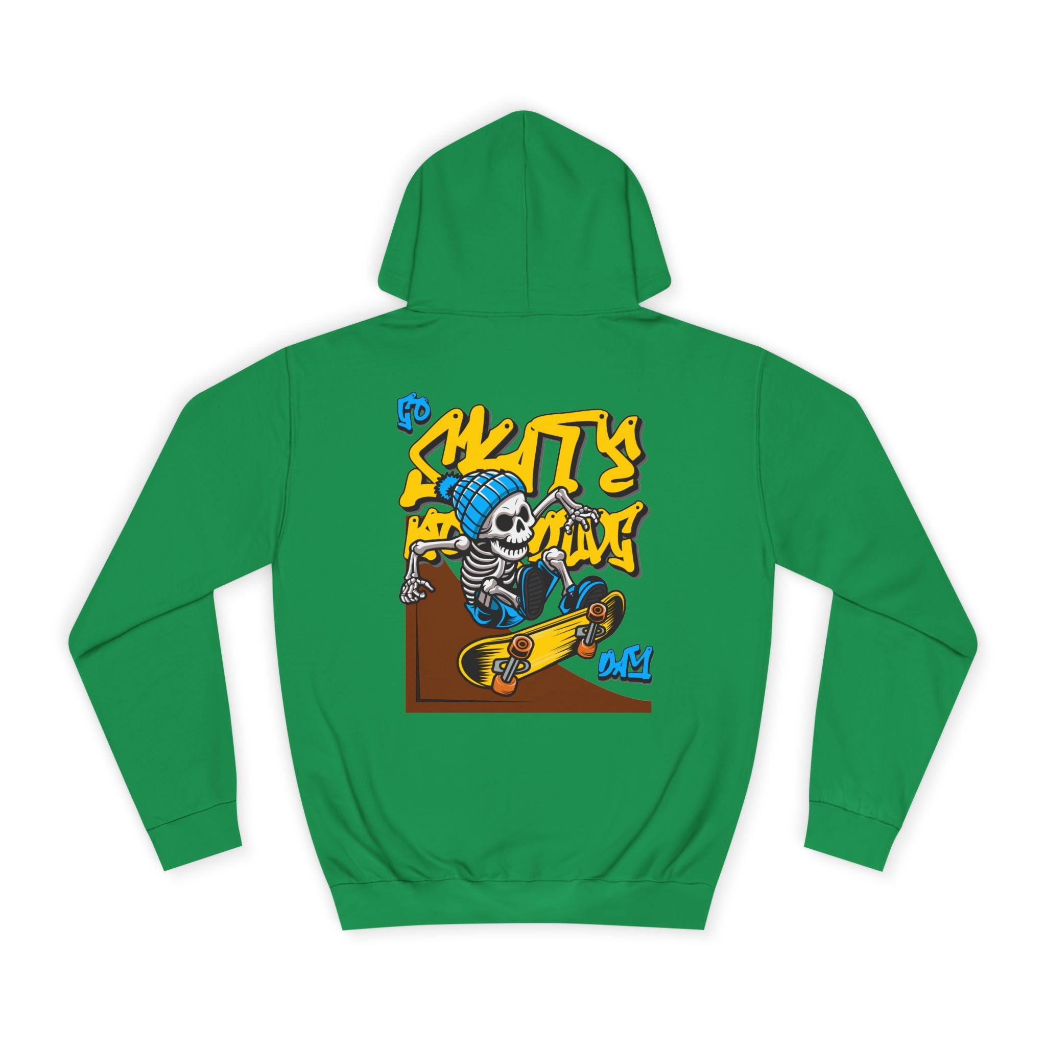 Skateboarding Skeleton Hoodie - Shirt Cave