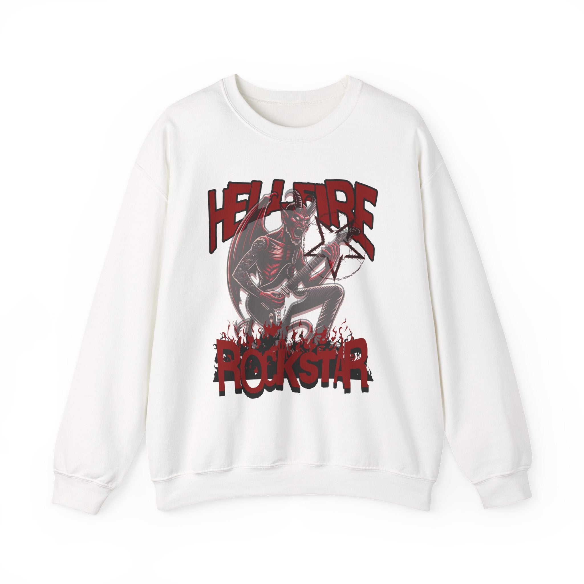 Hellfire Rockstar Sweatshirt - Shirt Cave