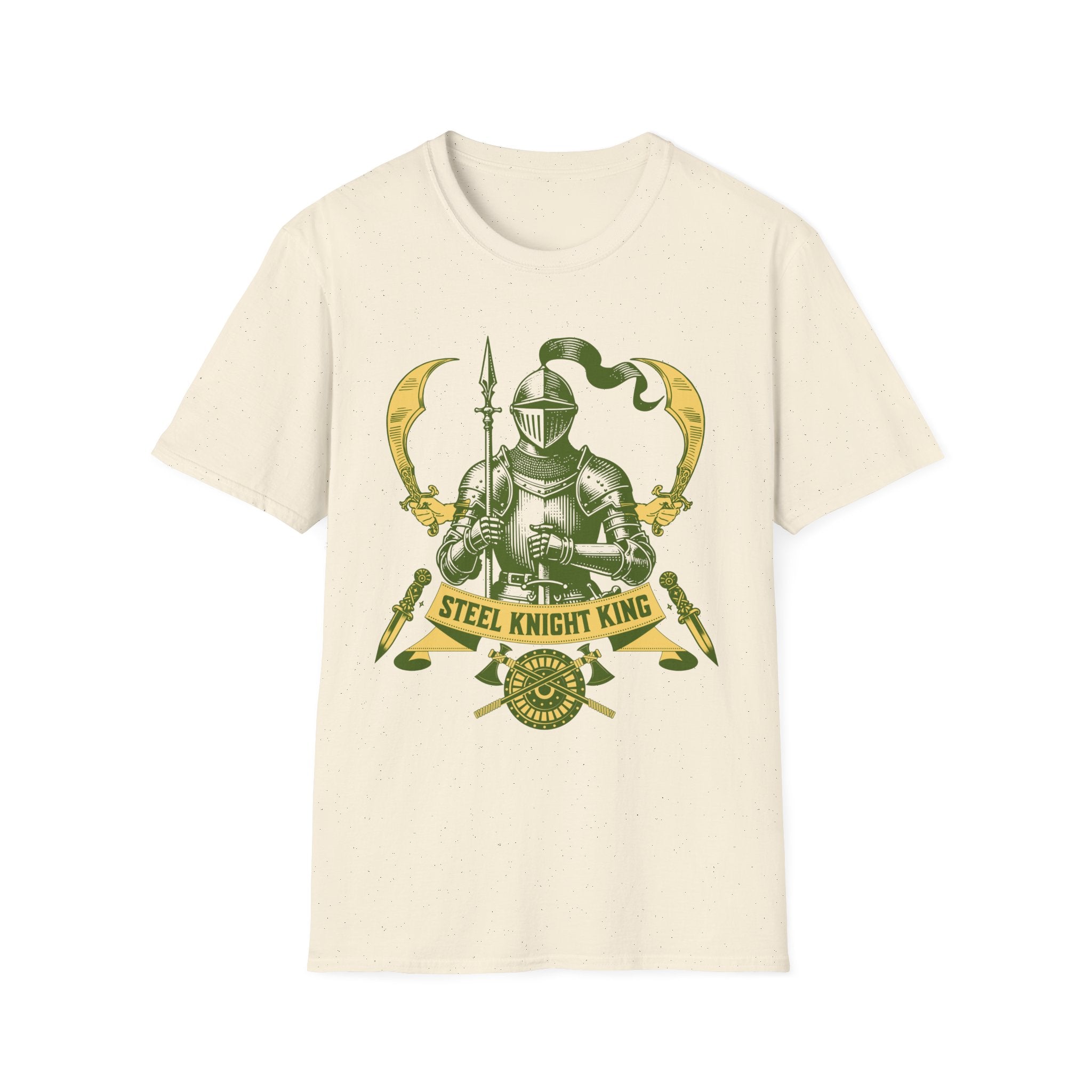 Steel Knight King T-Shirt - Shirt Cave