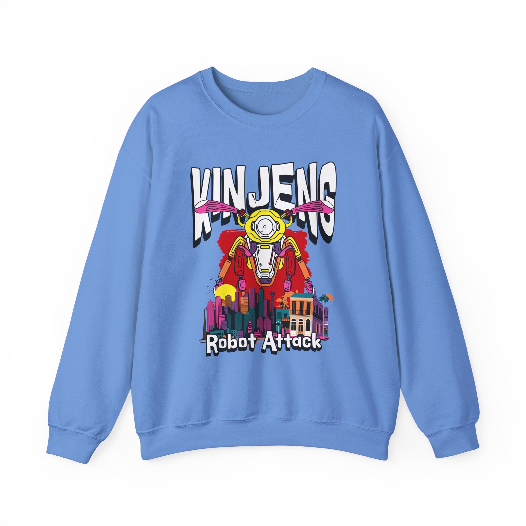 Robot Attack Sweatshirt - Shirt Cave