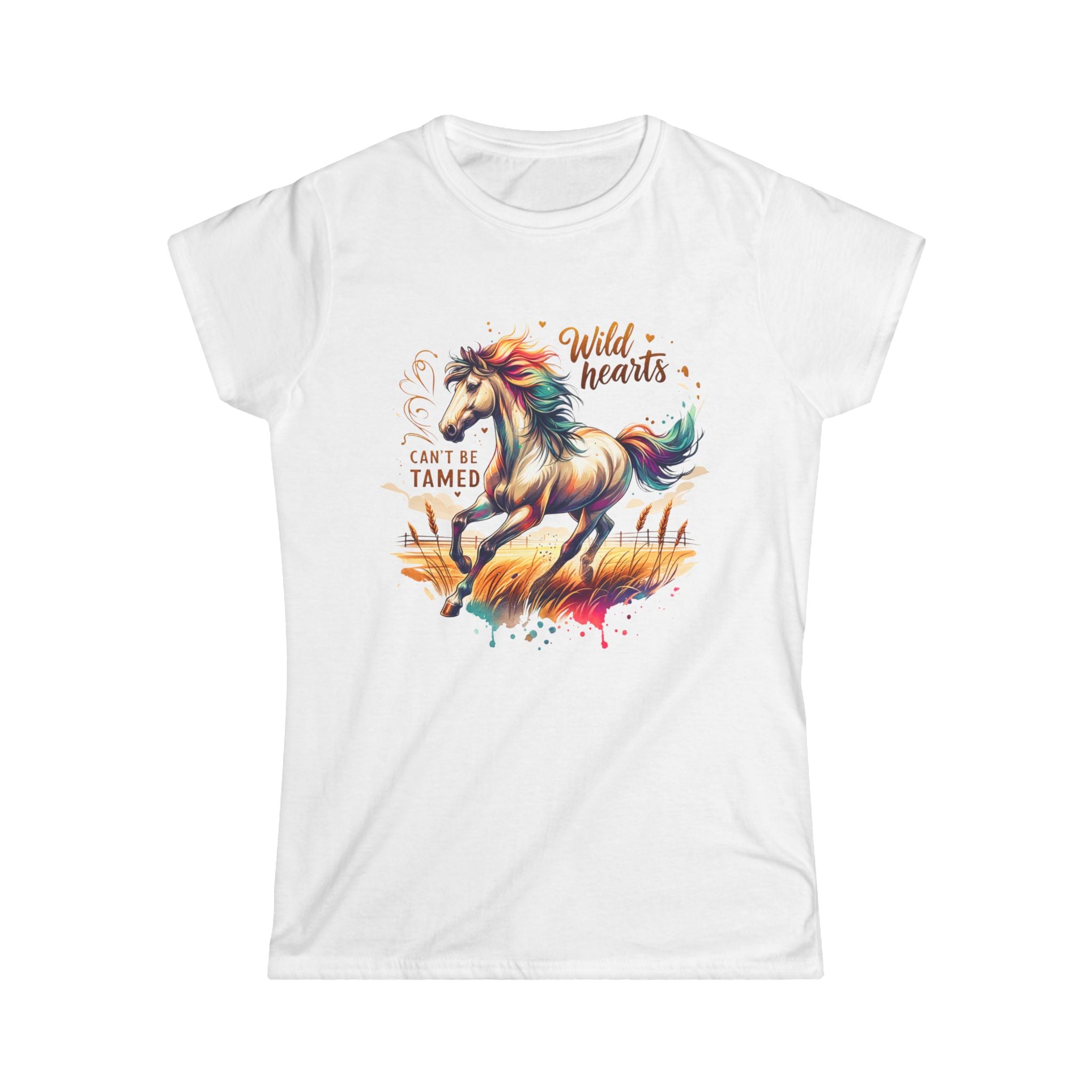 Wild Hearts Can't Be Tamed Women's T-Shirt - Shirt Cave