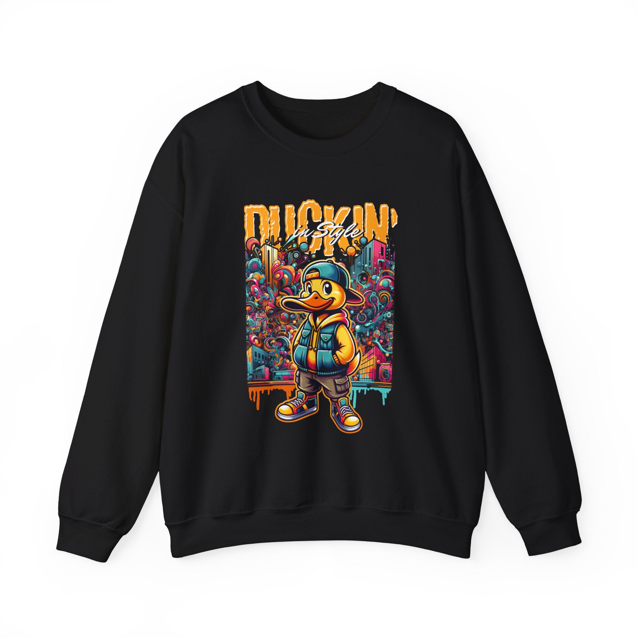 Duckin' In Style Sweatshirt - Shirt Cave