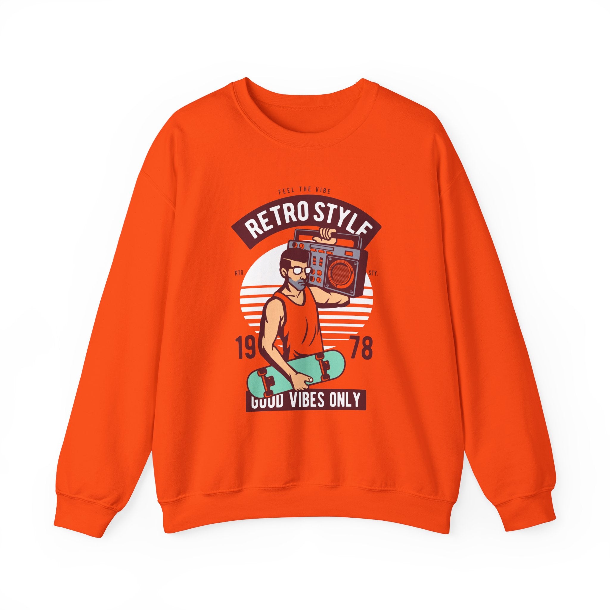 Retro Style Sweatshirt - Shirt Cave