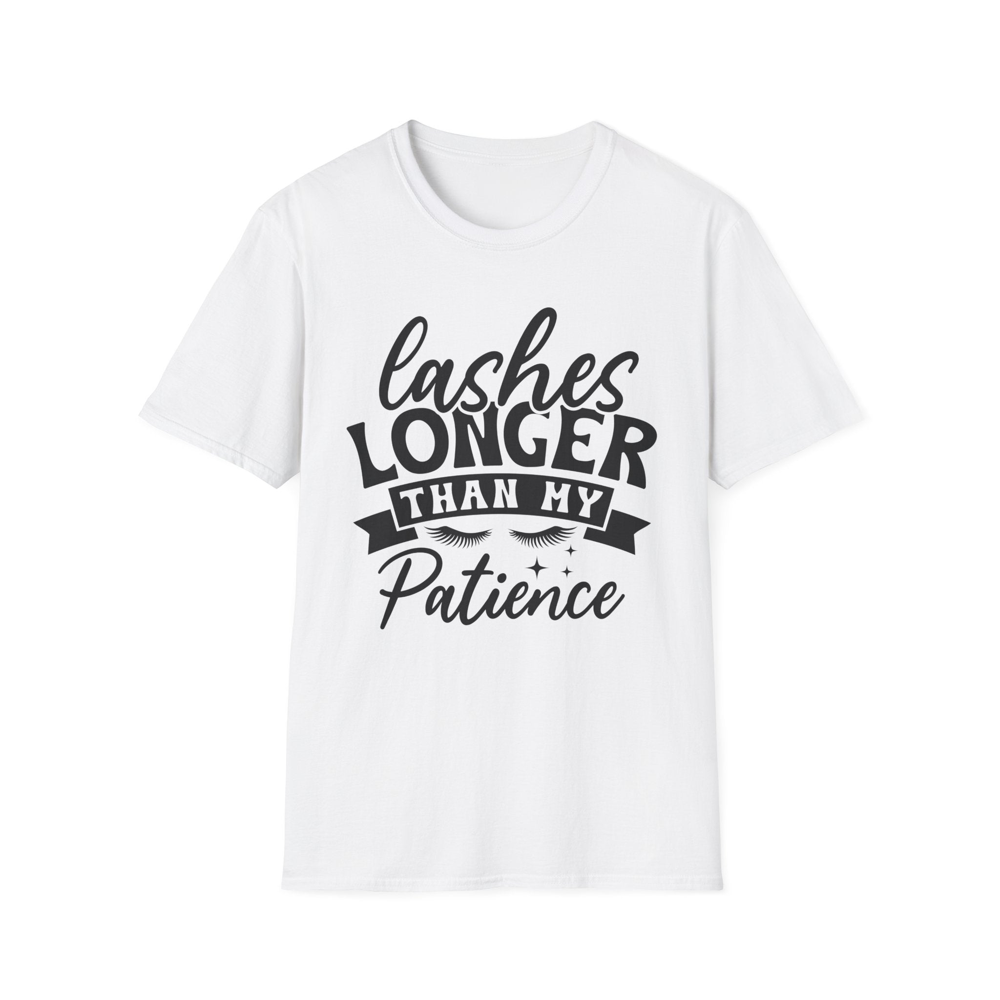 Lashes Longer Than My Patience T-Shirt - Shirt Cave