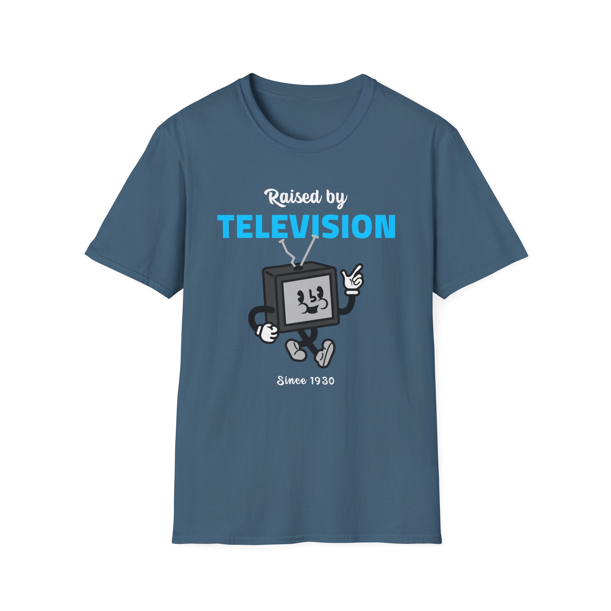 Raised By Television T-Shirt - Shirt Cave