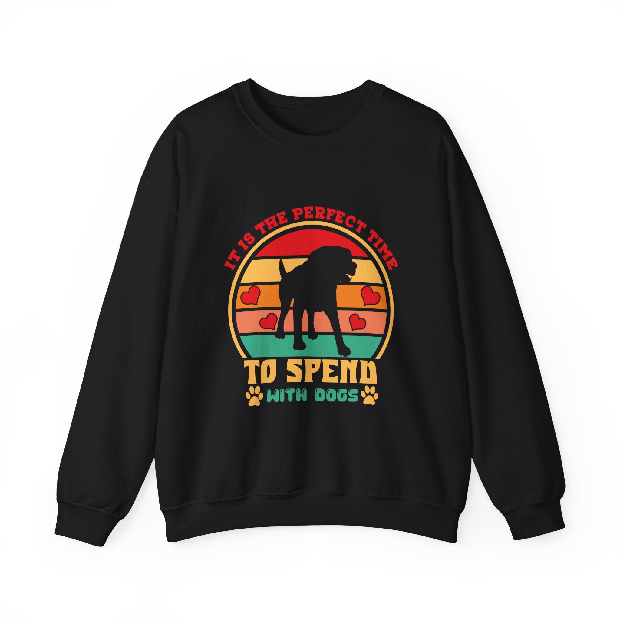 Perfect Time to Spend with Dogs Sweatshirt - Shirt Cave