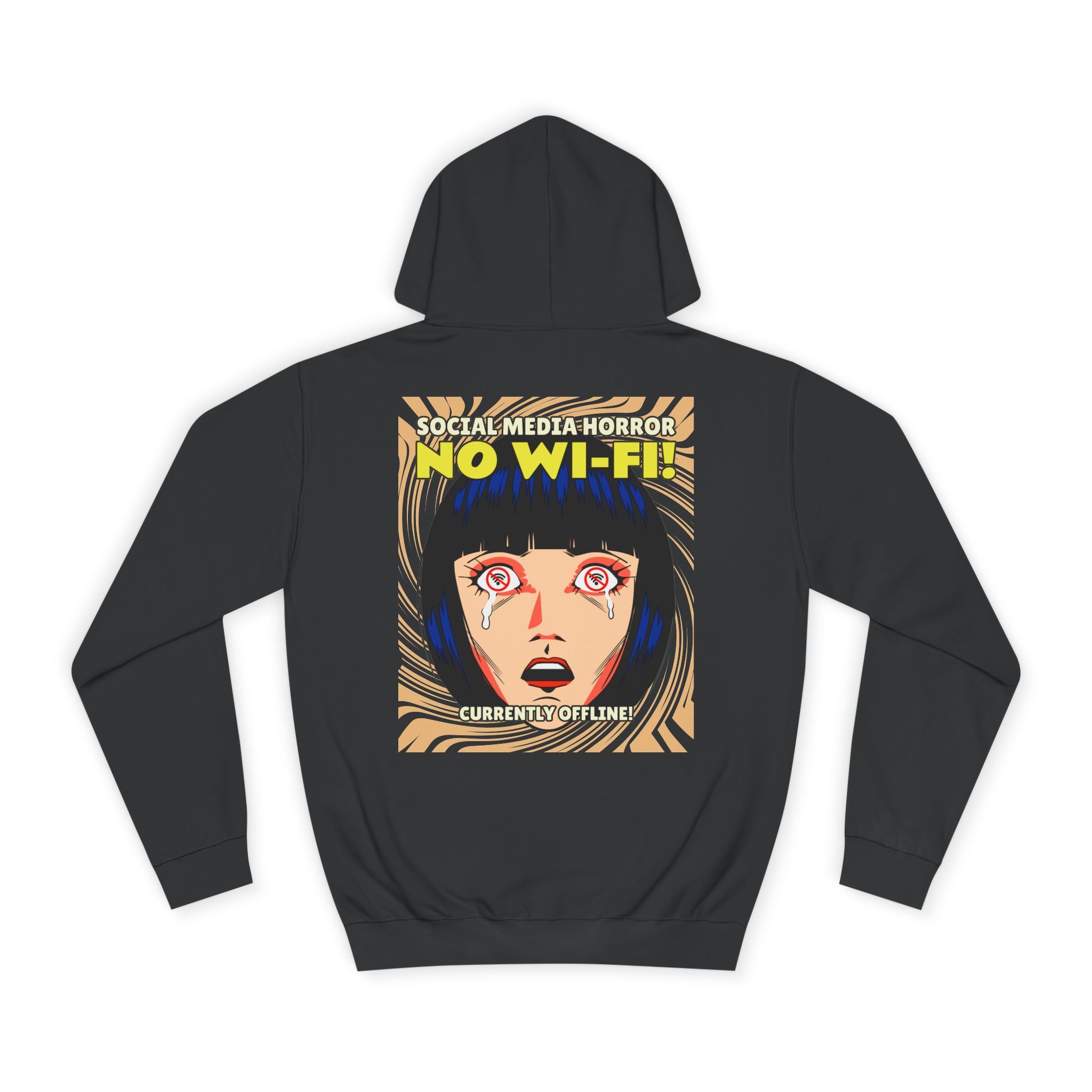 Social Media Horror Hoodie - Shirt Cave