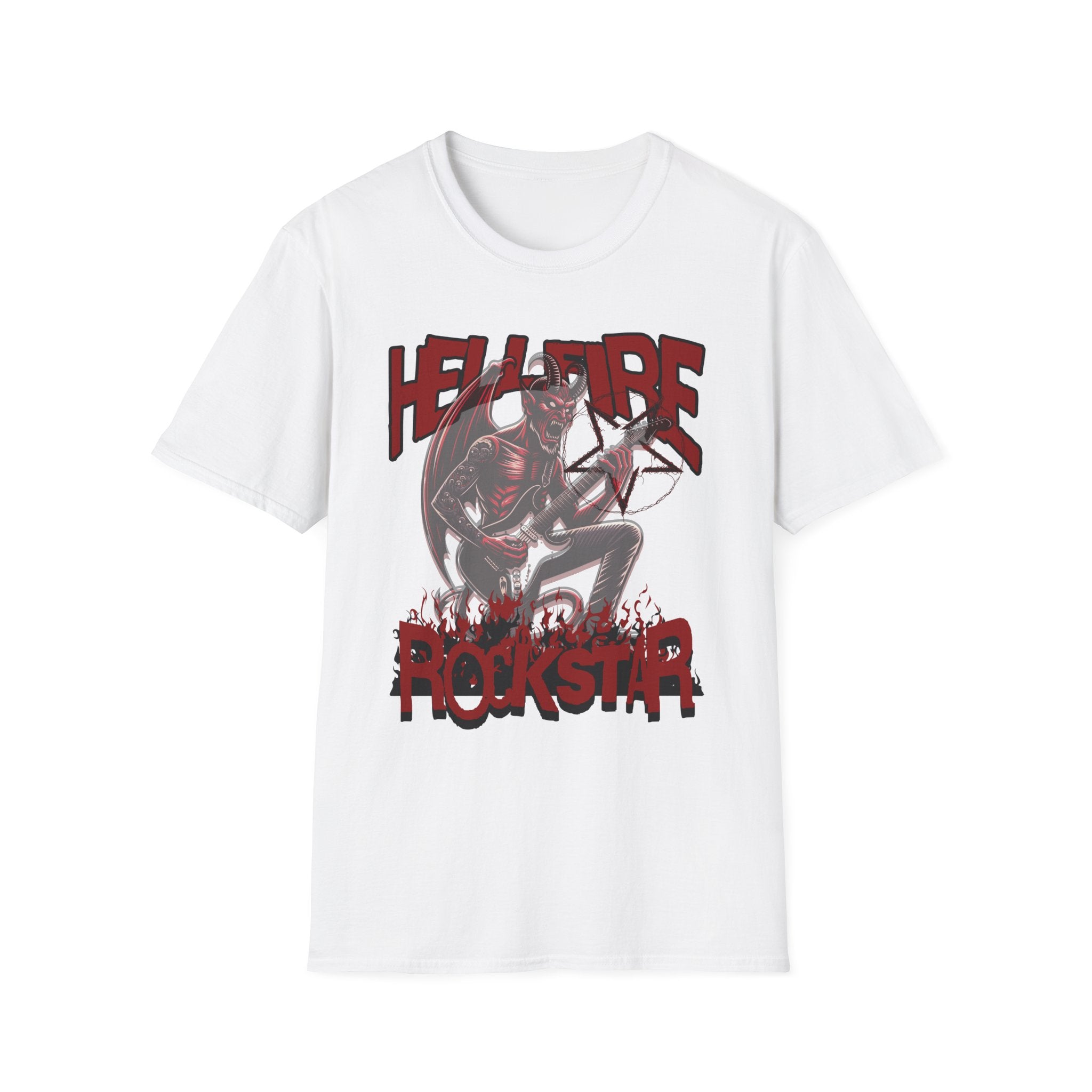 Hellfire Rockstar T-Shirt - Shirt Cave