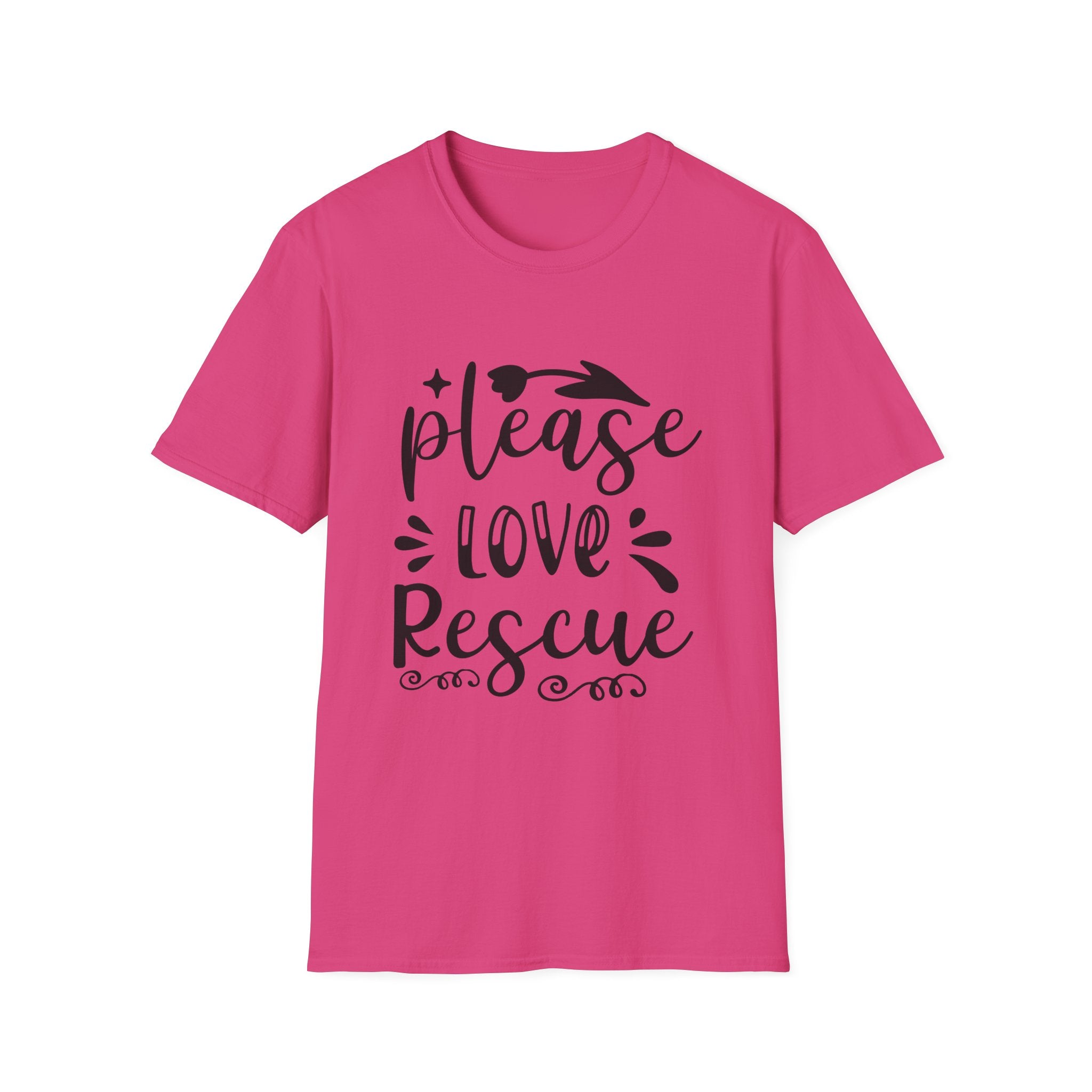Please Love Rescue T-Shirt - Shirt Cave