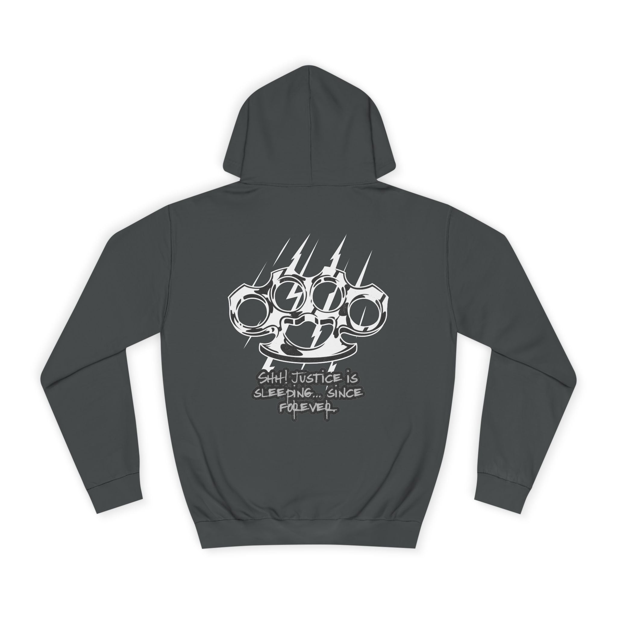 Shhh! Justice Is Sleeping Hoodie - Shirt Cave