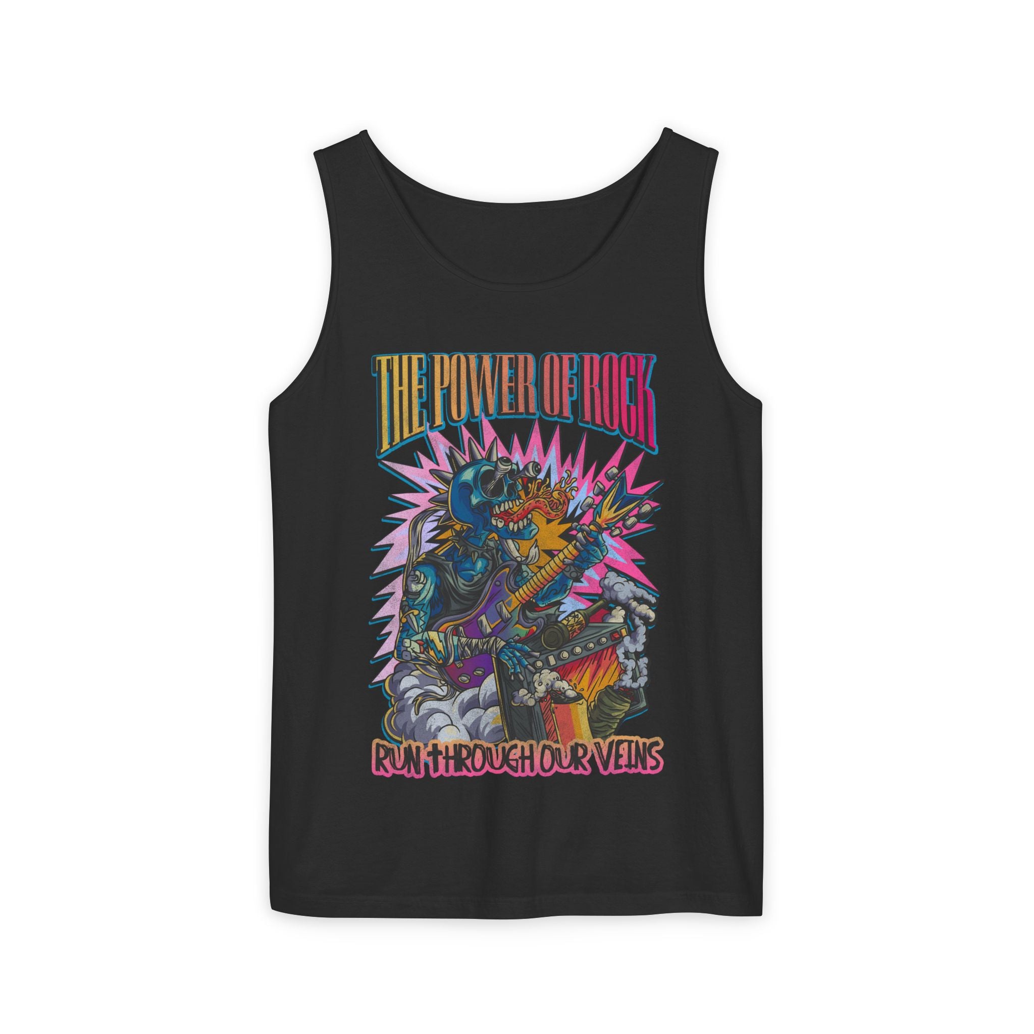 The Power of Rock Tank Top - Shirt Cave