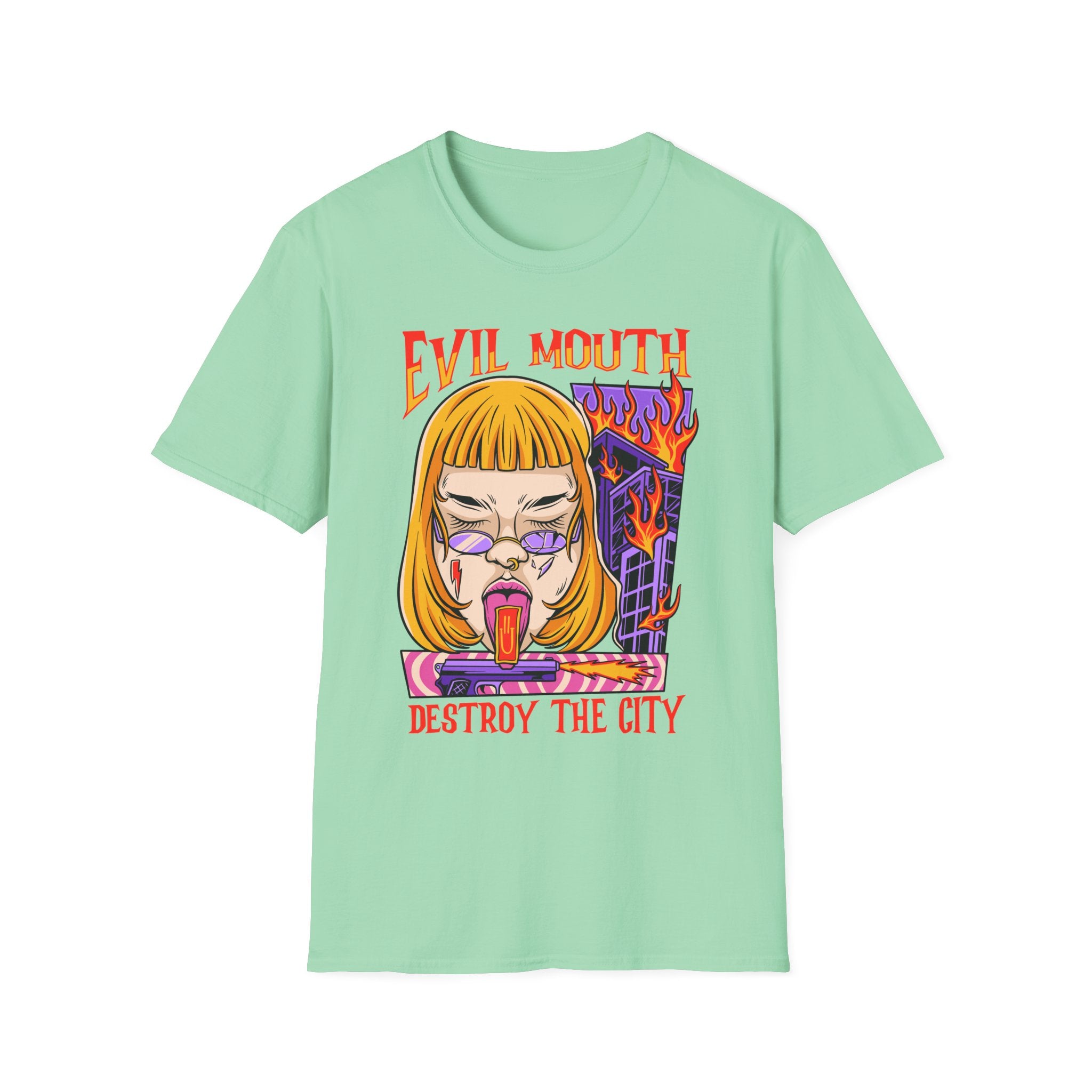 Evil Mouth T-Shirt - Shirt Cave