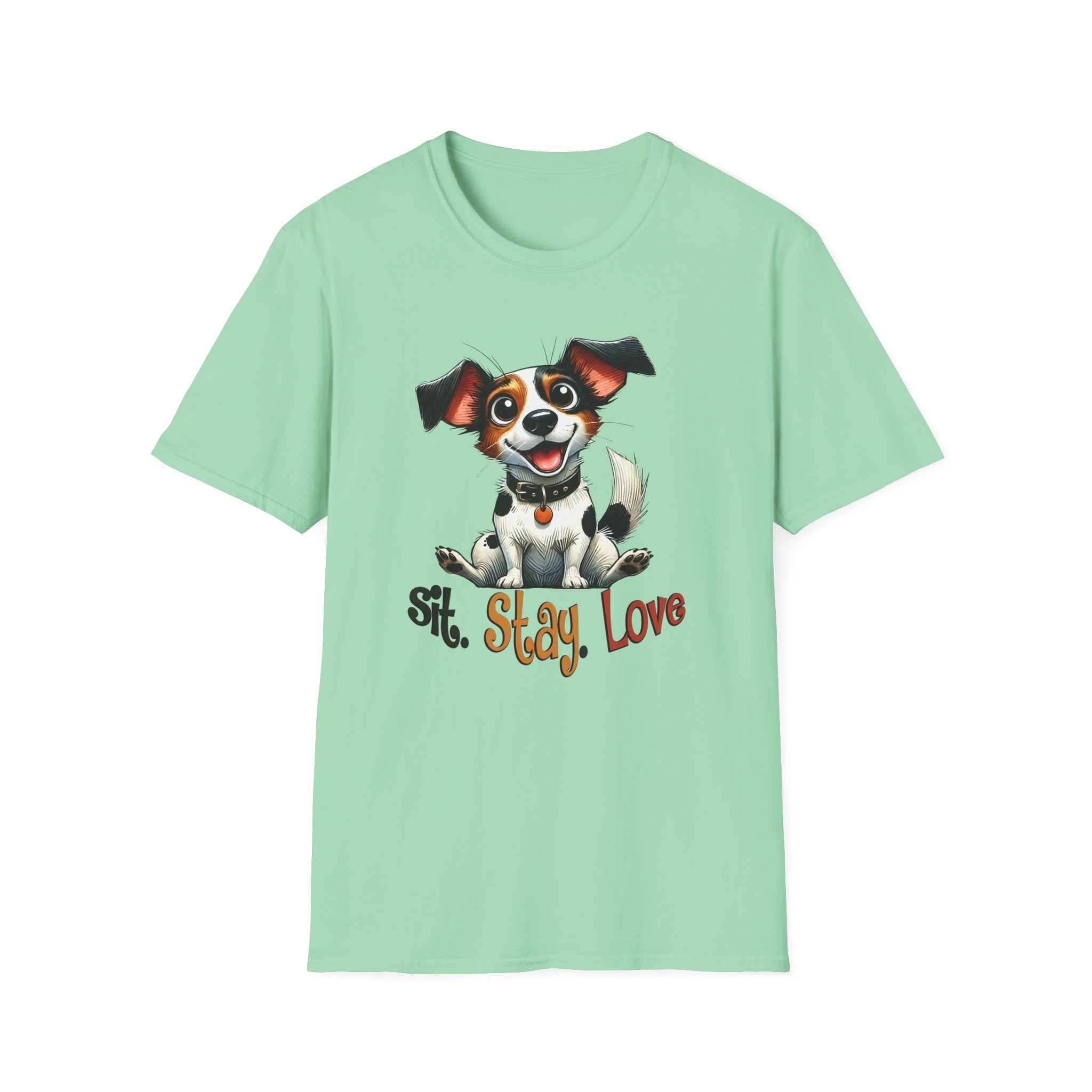 Sit. Stay. Love T-Shirt - Shirt Cave