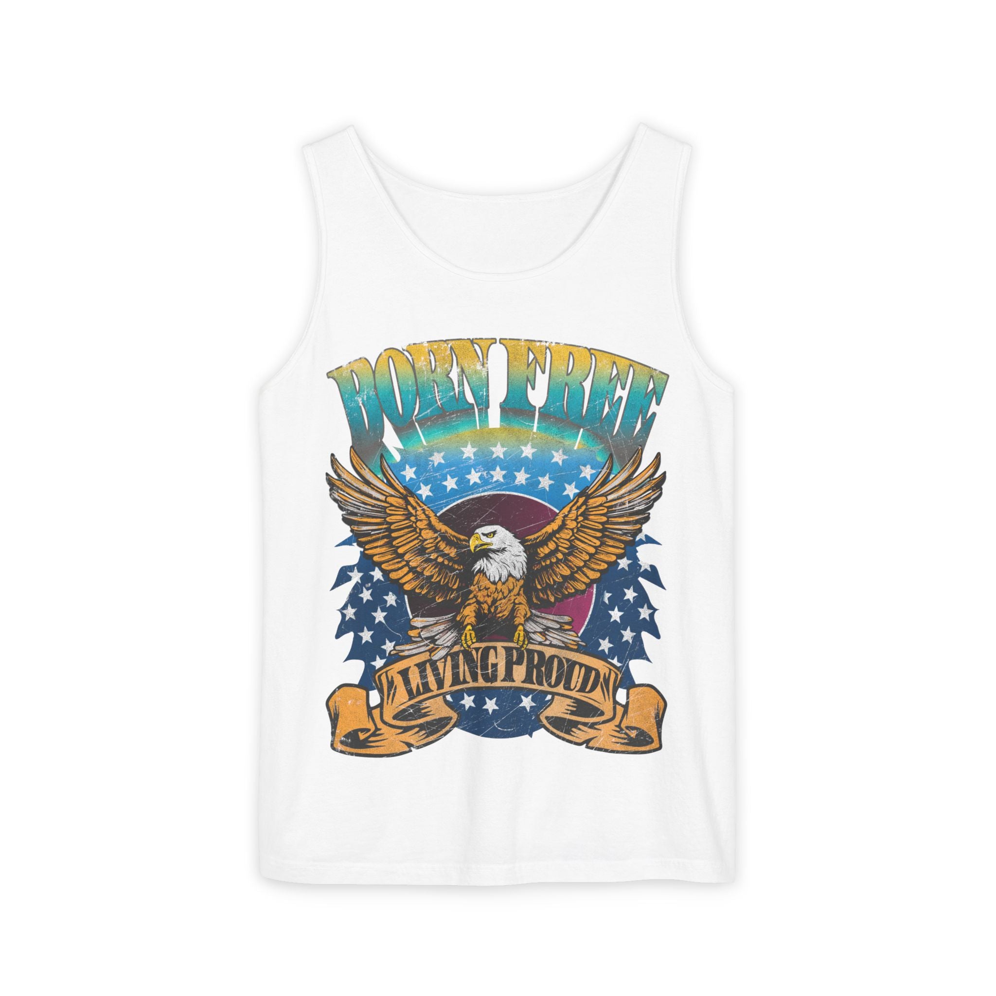 Born Free - Living Proud Tank Top - Shirt Cave