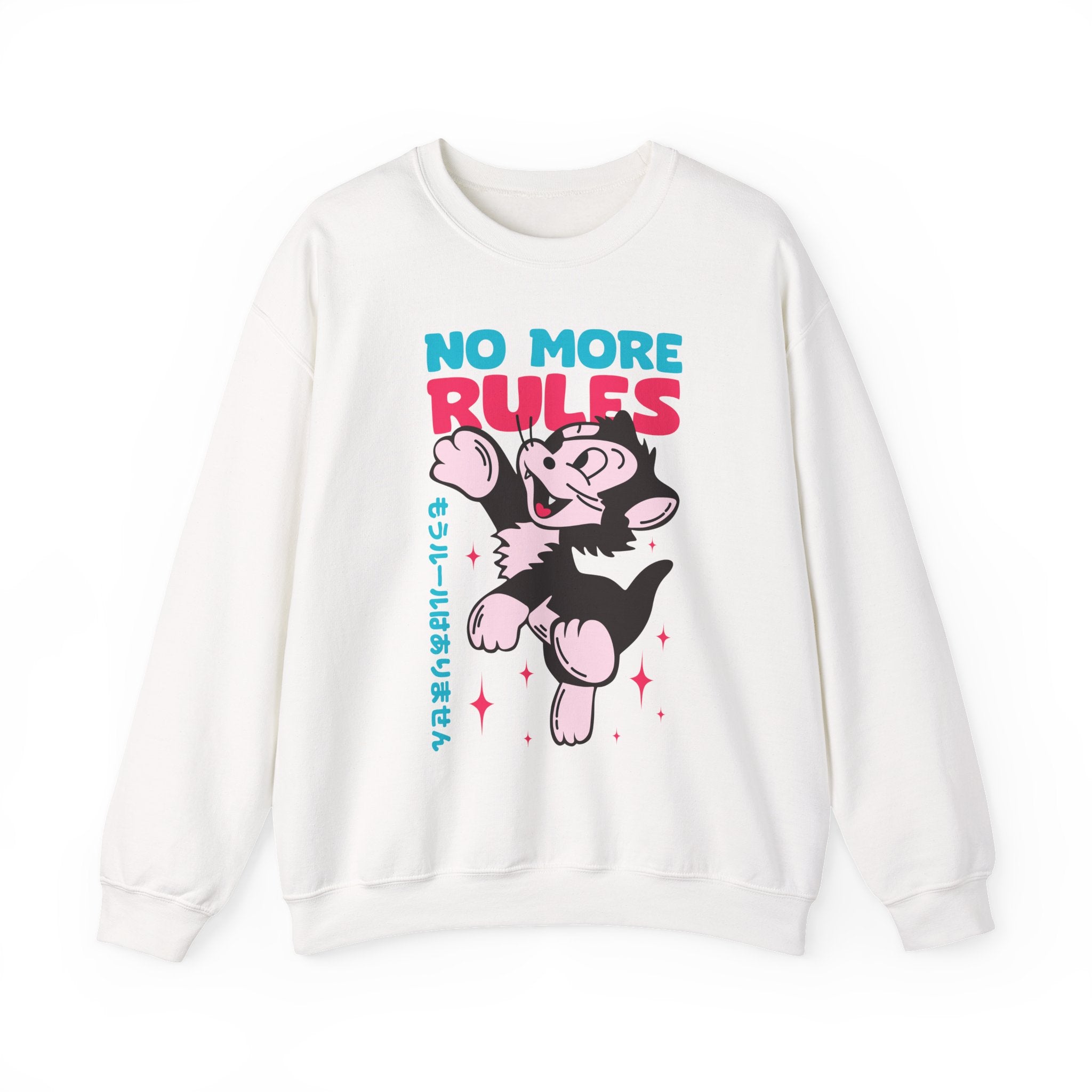 No More Rules Cat Sweatshirt - Shirt Cave