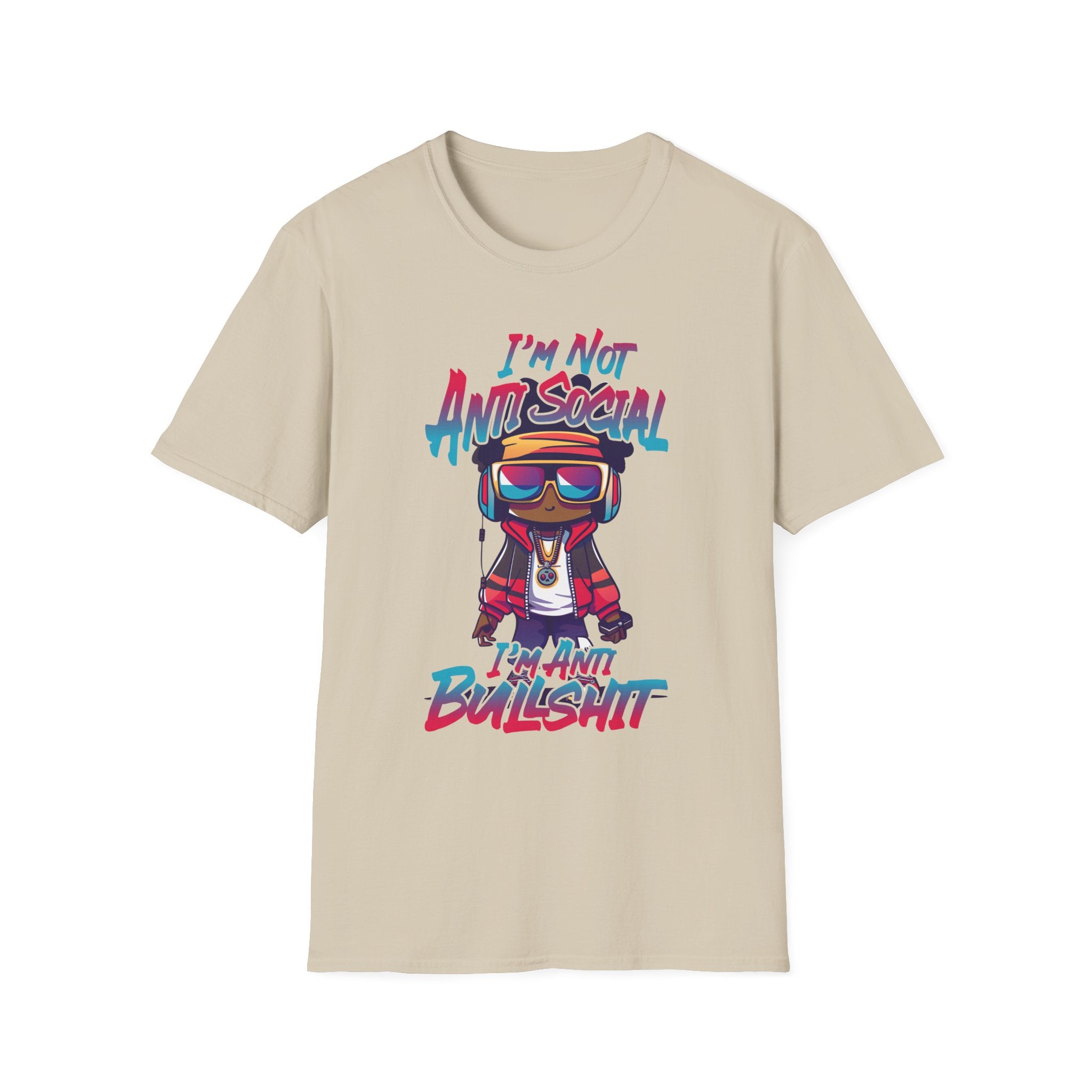 I'm Not Anti Social T-Shirt - Shirt Cave