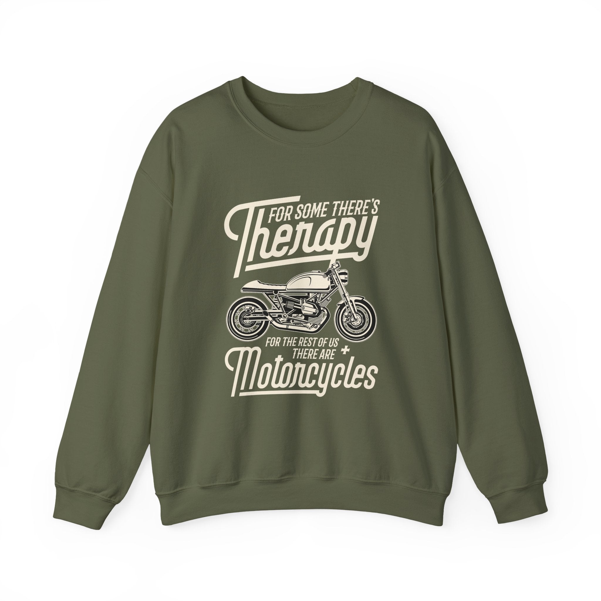 Motorcycle Therapy Sweatshirt - Shirt Cave