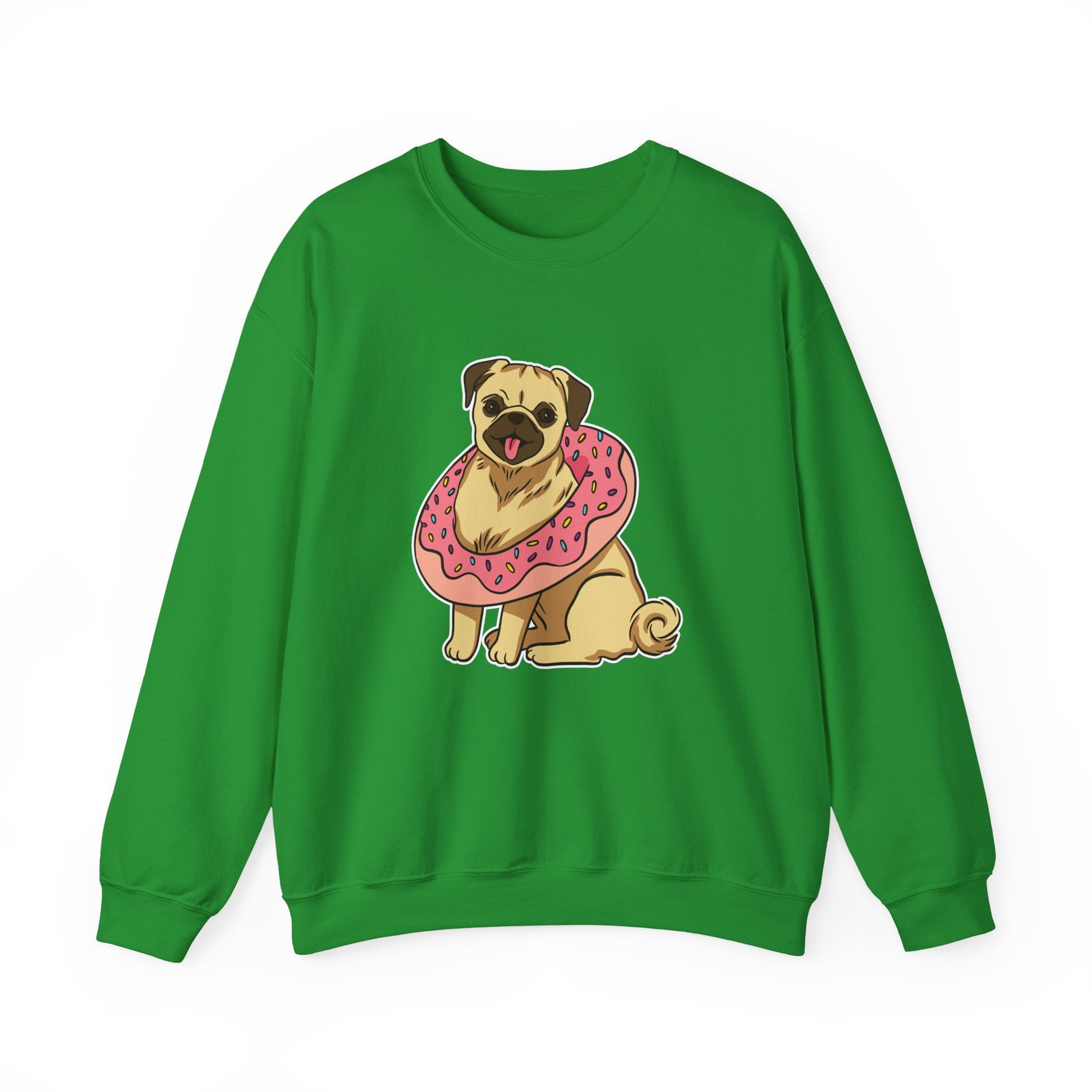 Donut Pug Sweatshirt - Shirt Cave