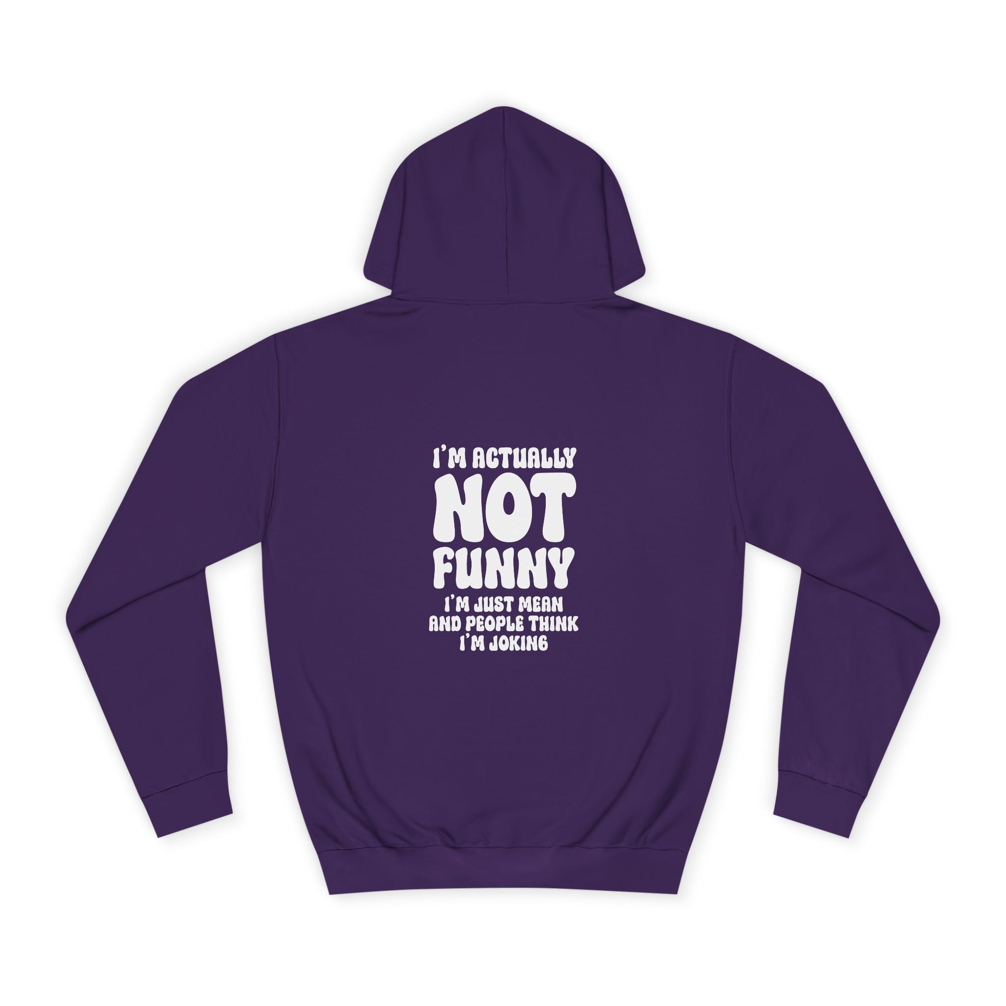 I'm Actually Not Funny Hoodie - Shirt Cave