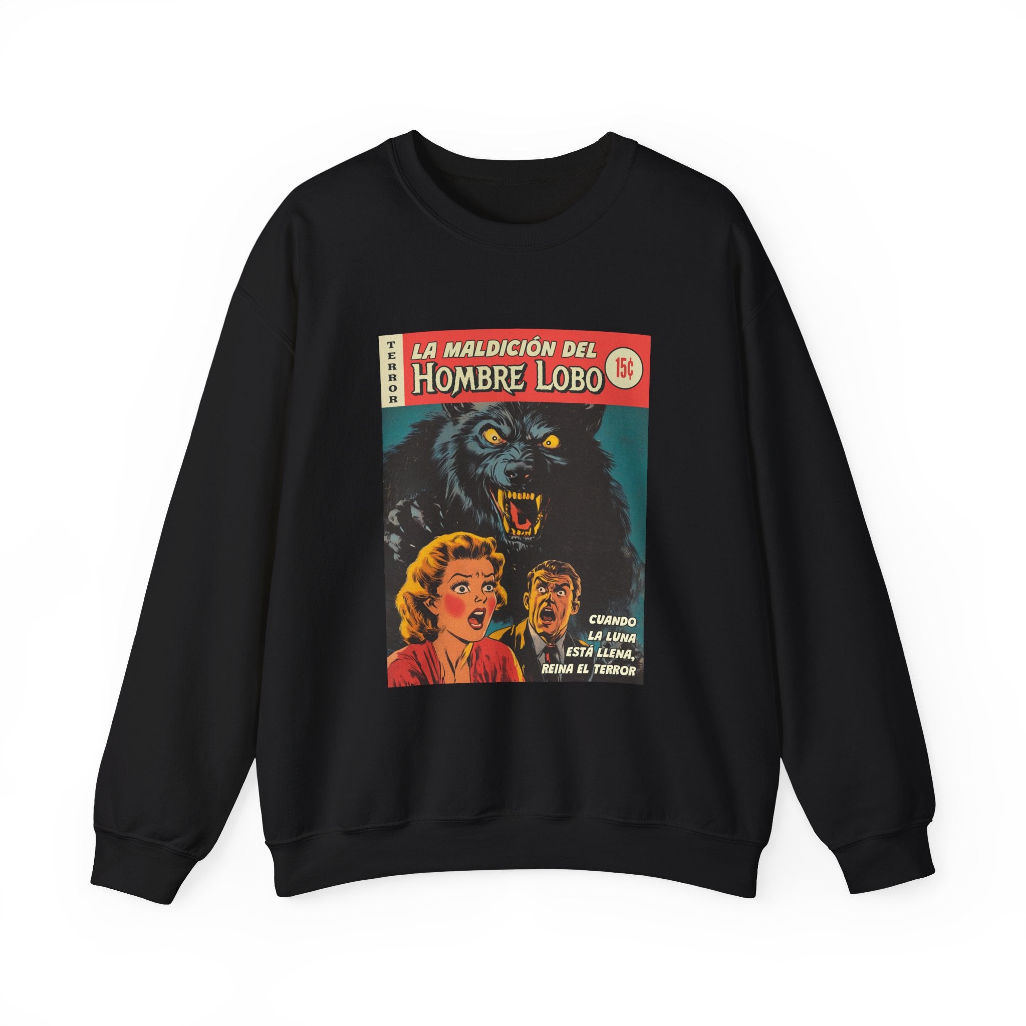 Hombre Lobo Sweatshirt - Shirt Cave