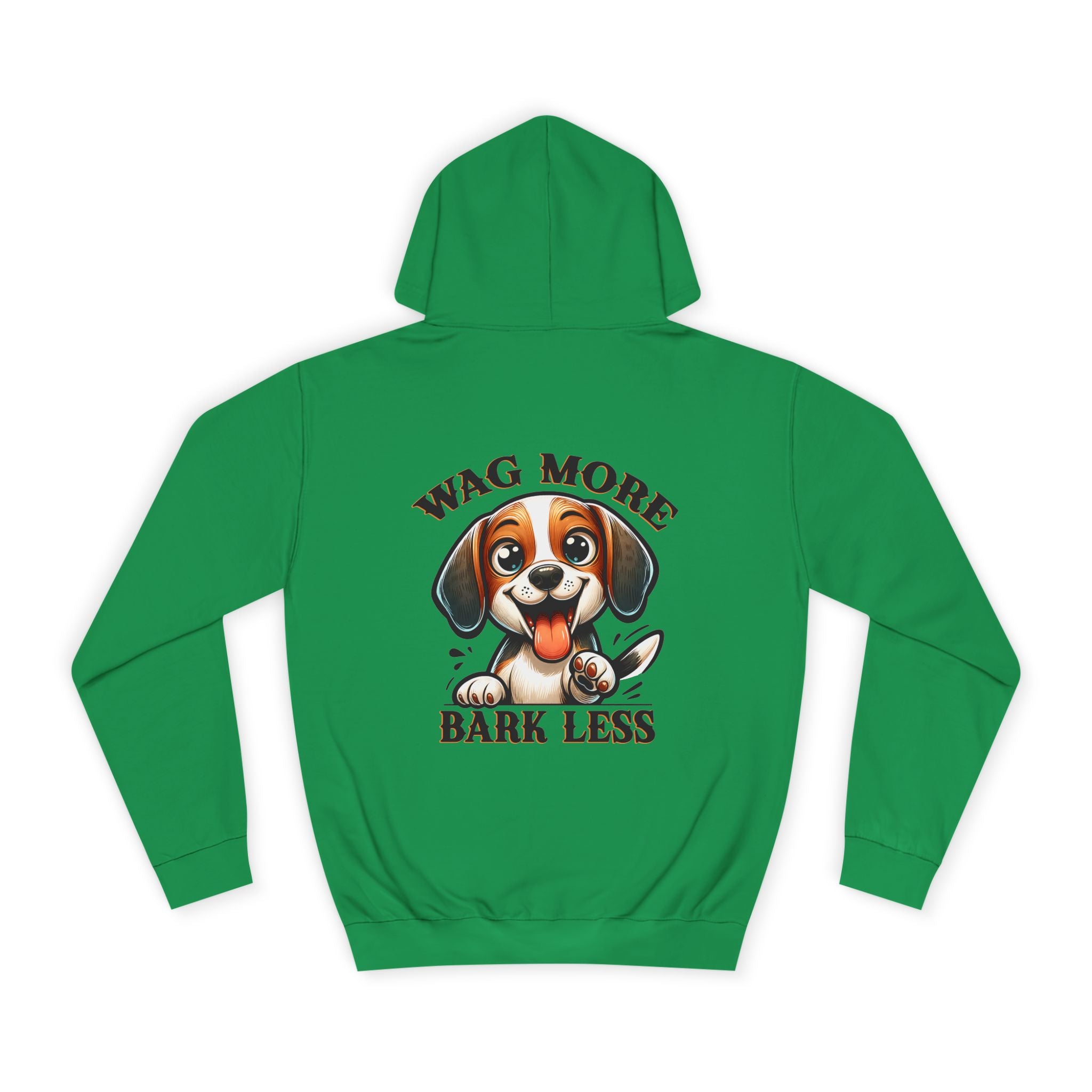 Wag More Bark Less Hoodie - Shirt Cave