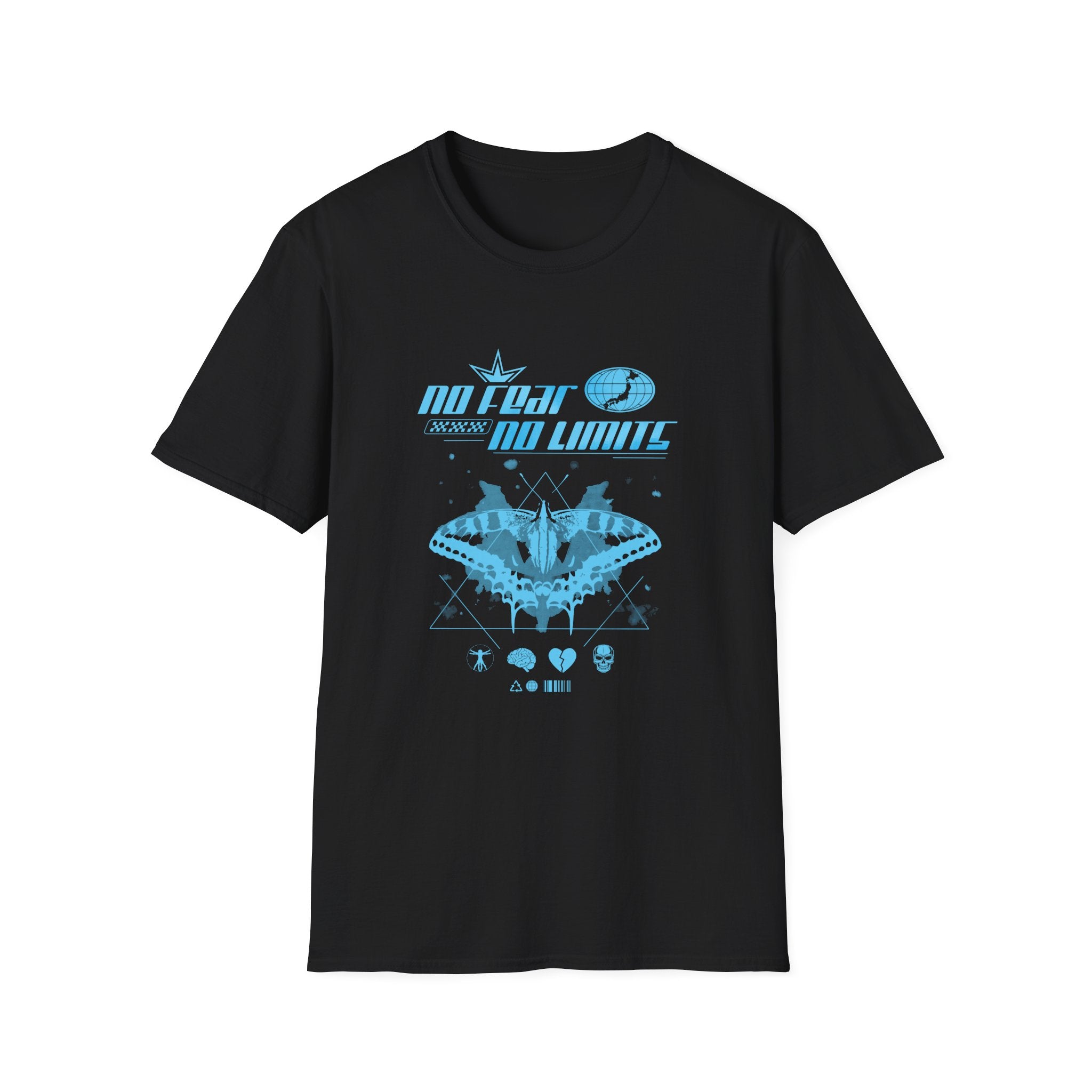 No Fear No Limits T-Shirt - Shirt Cave
