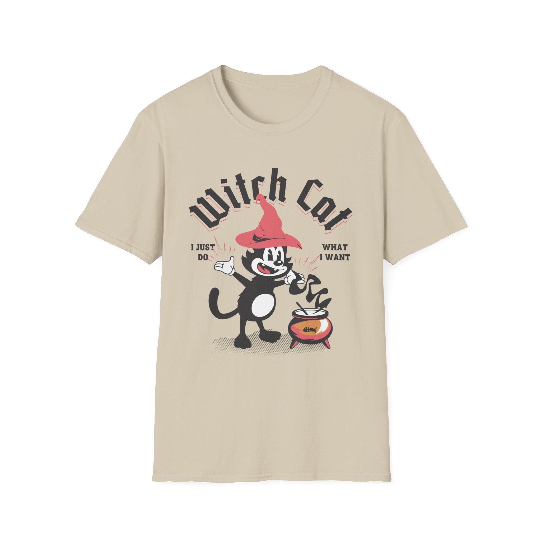 Witch Cat T-Shirt - Shirt Cave