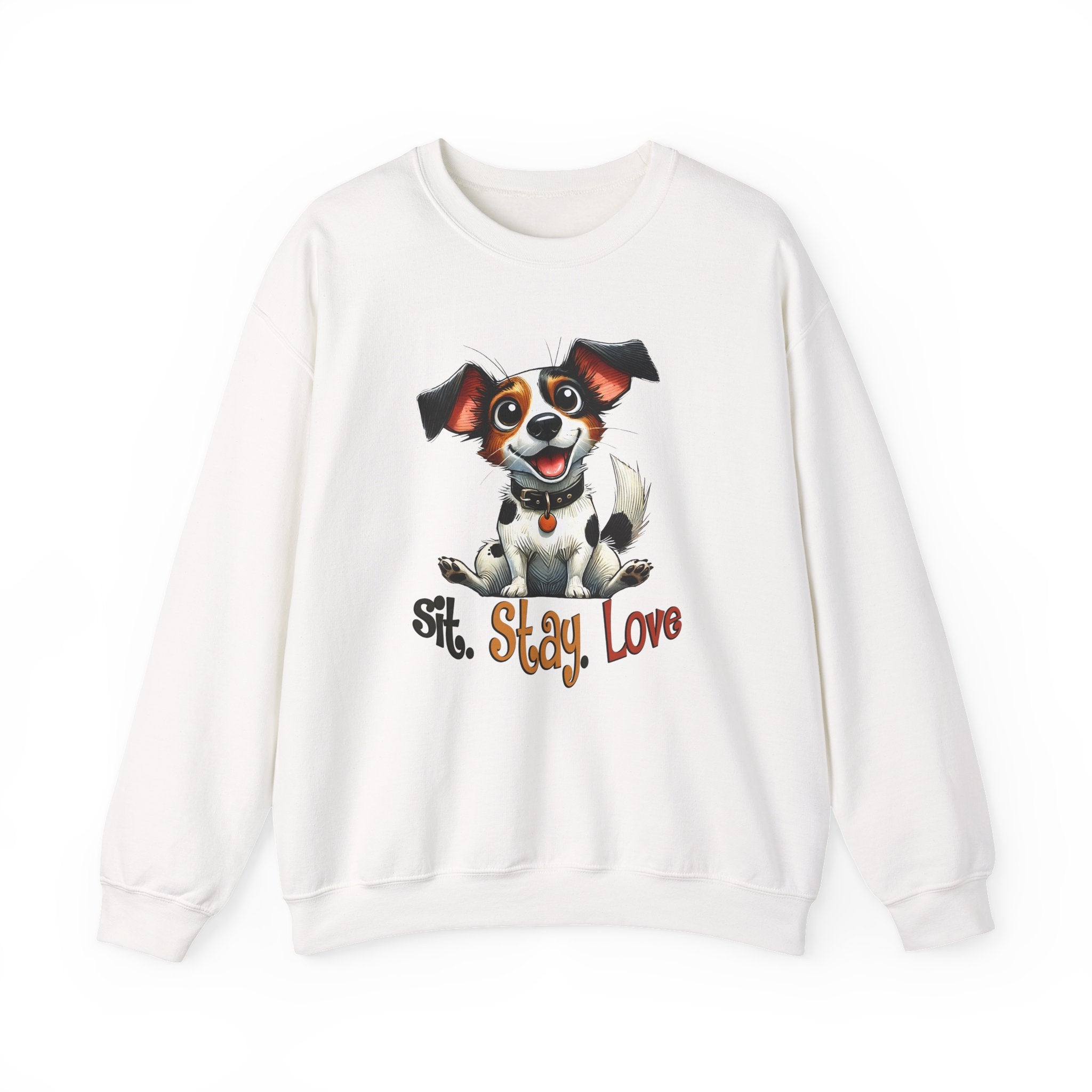 Sit Stay Love Sweatshirt - Shirt Cave