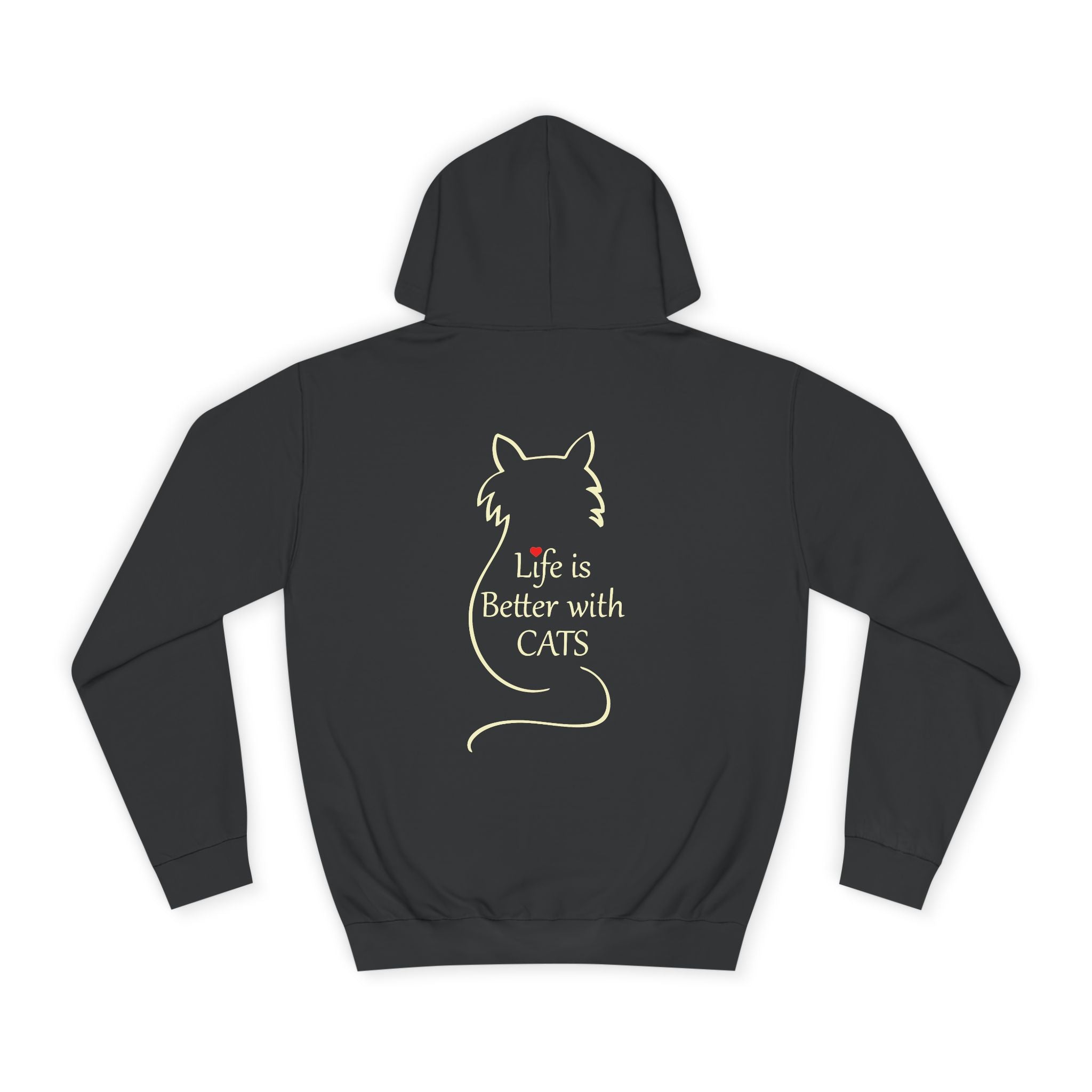 Life is Better with Cats Hoodie - Shirt Cave