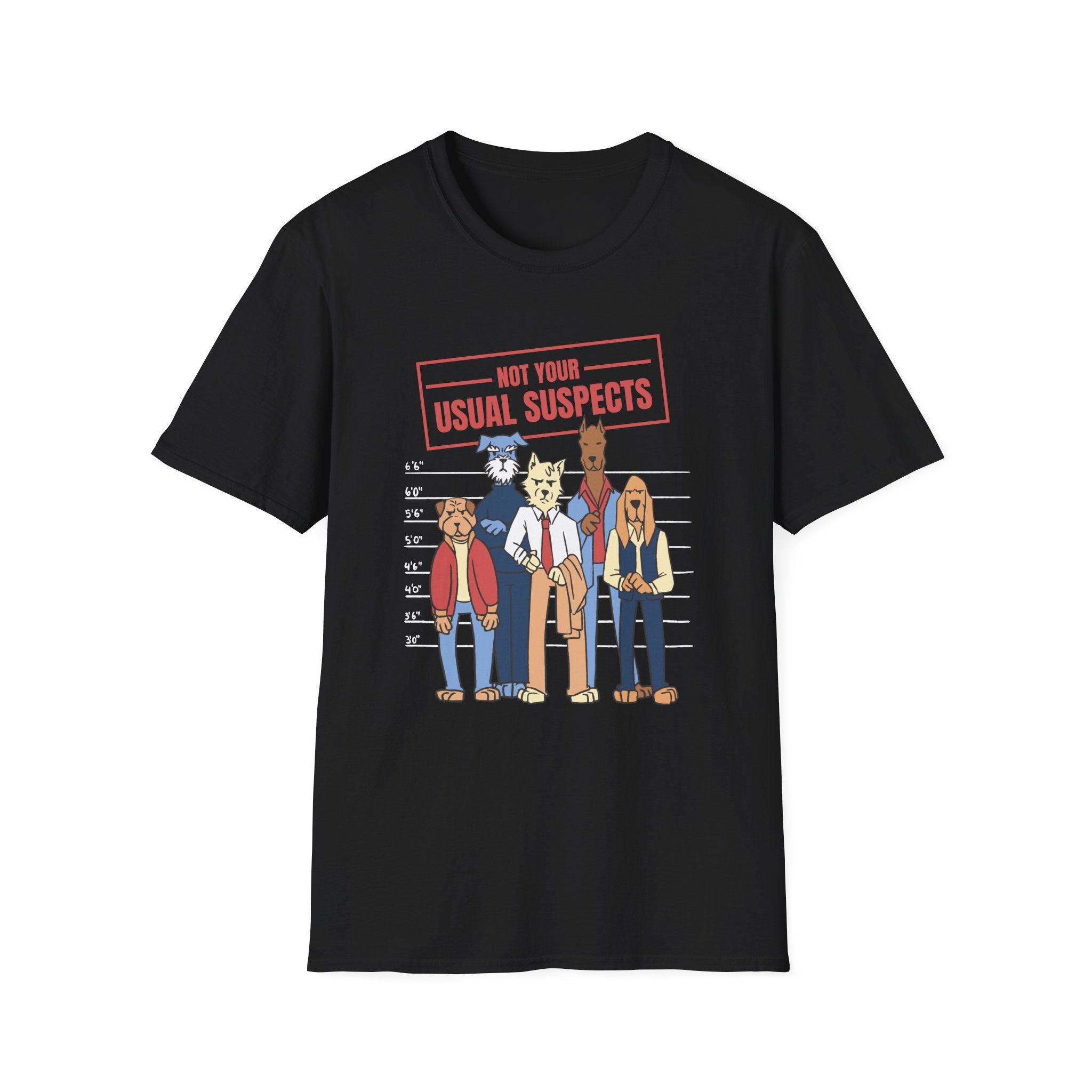 Not Your Usual Suspects T-Shirt - Shirt Cave